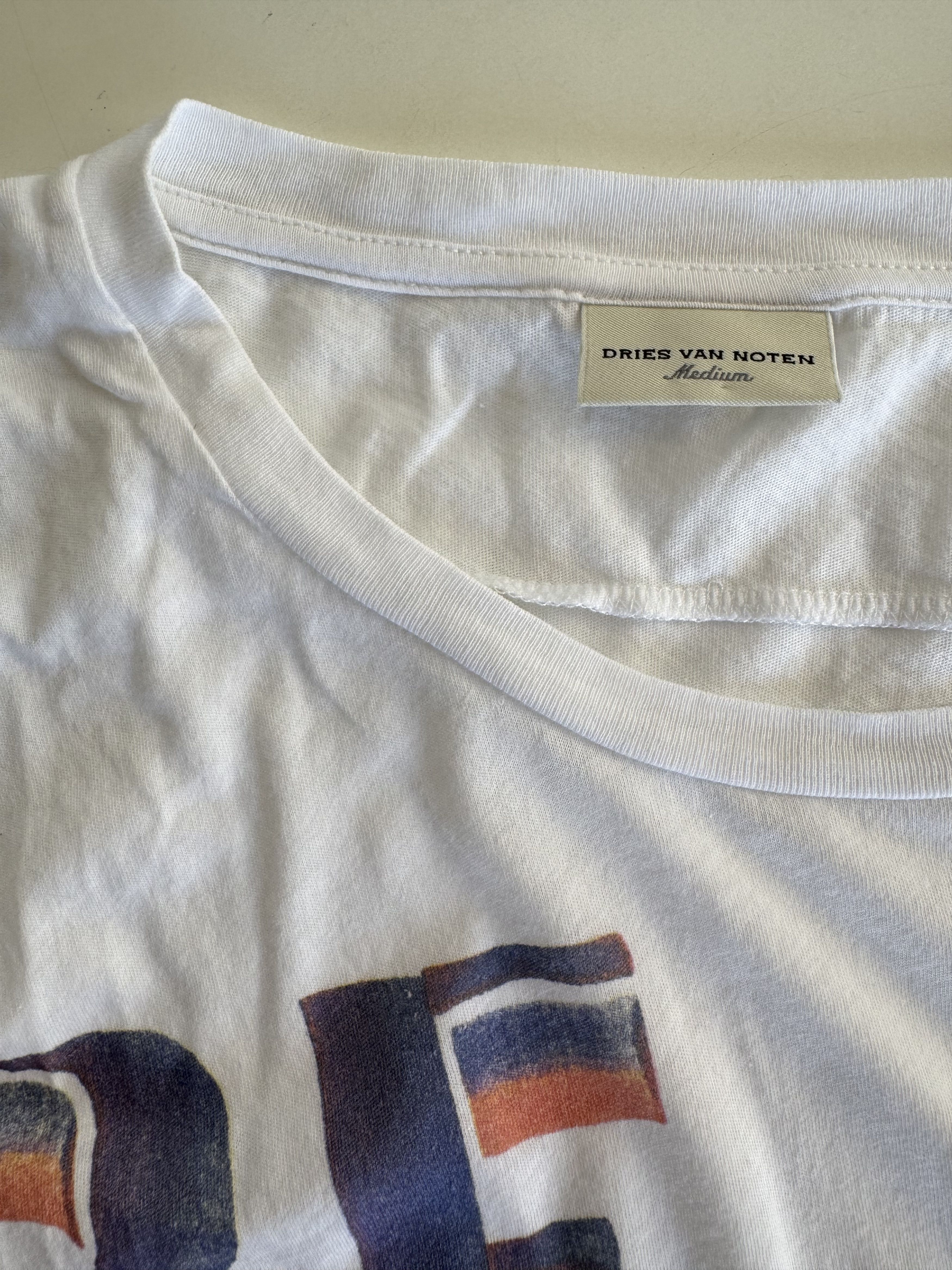 Dries Van Noten Archive Long-Sleeve Graphic Tee Size US M / EU 48-50 / 2 - 3 Thumbnail