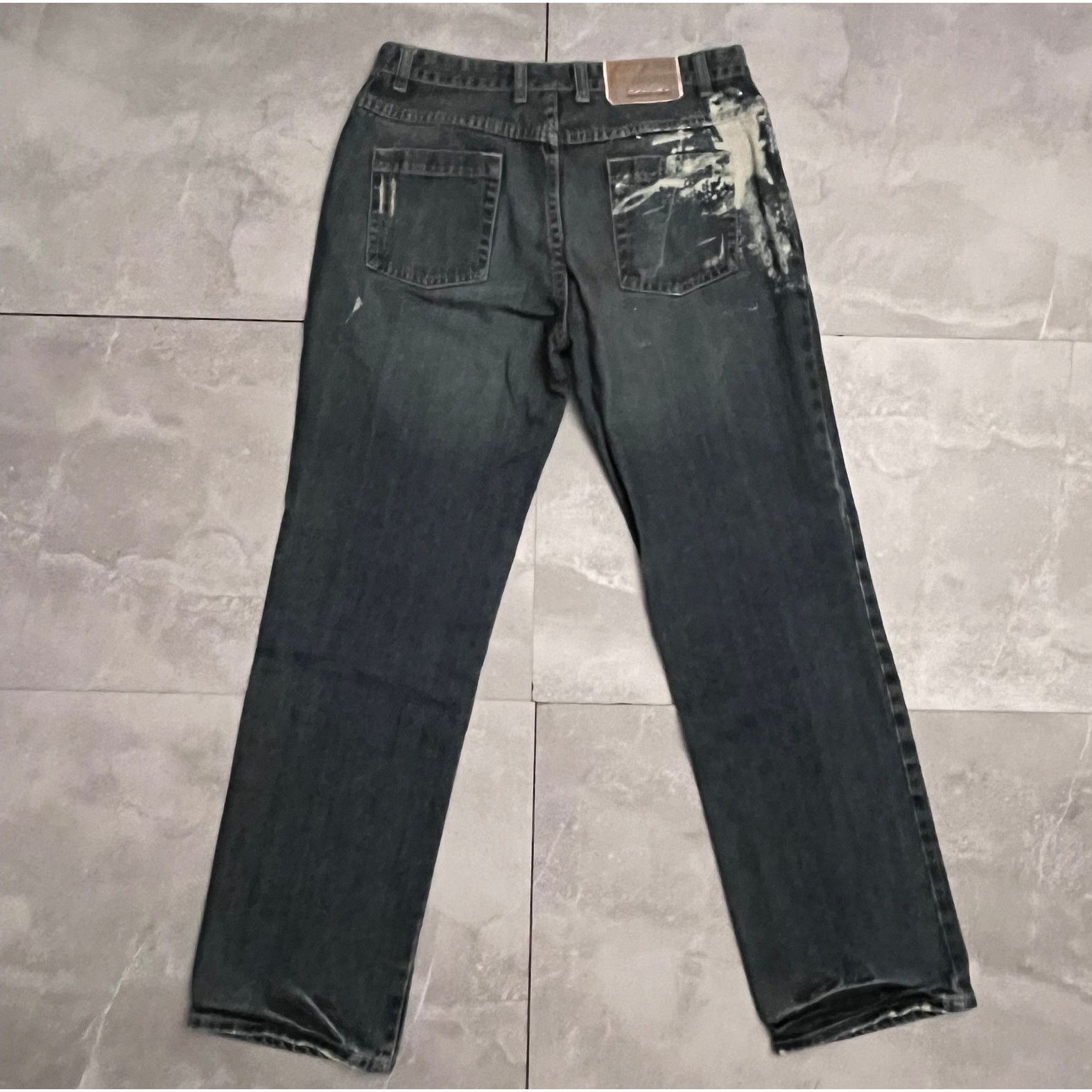 Oakley Oakley Vintage Denim Jeans – Dark Indigo – Y2K Archive Size US 34 / EU 50 - 1 Thumbnail