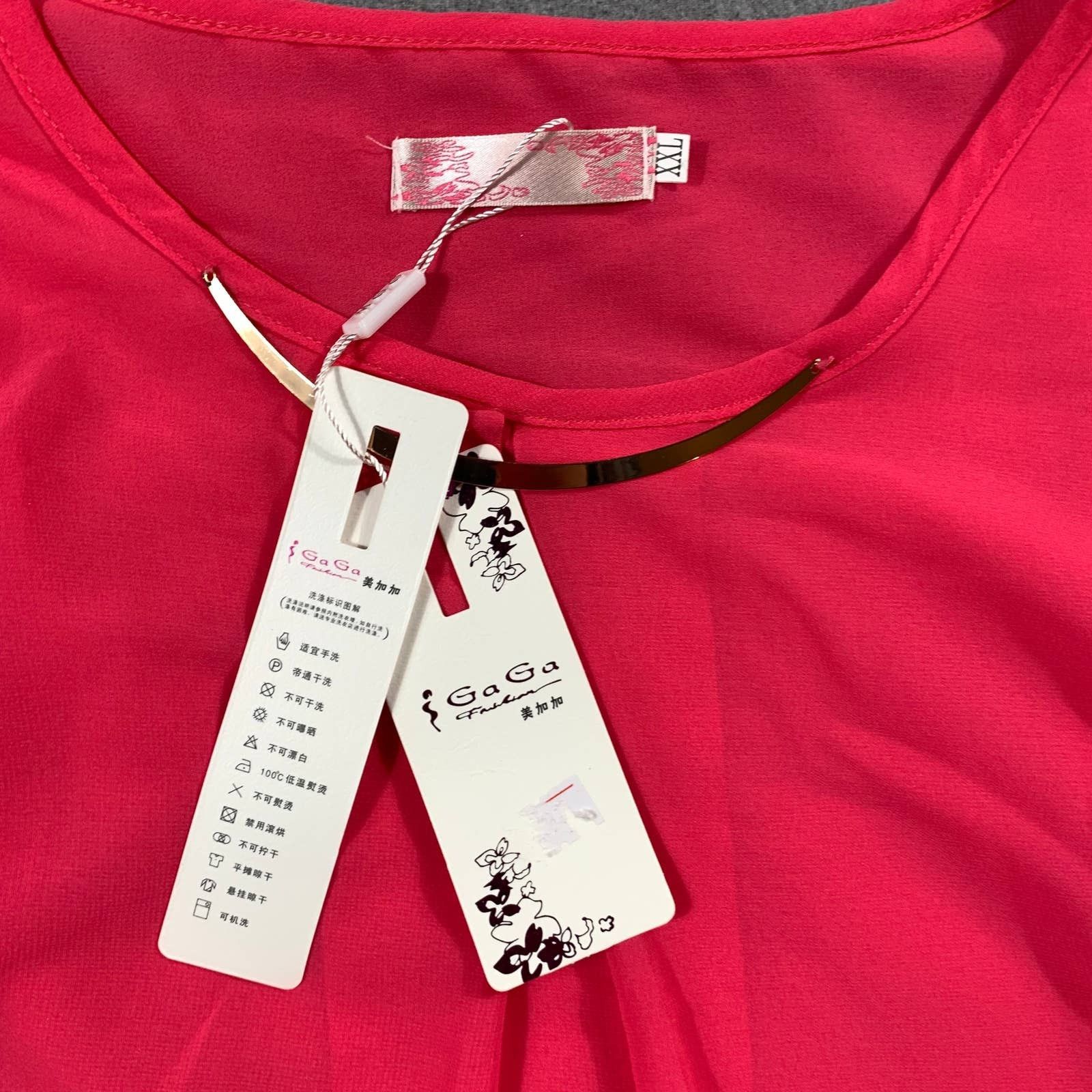 Other Pink Long Sleeve Shirt Women Size XXL Casual Size XXL / US 16-18 / IT 52-54 - 3 Thumbnail