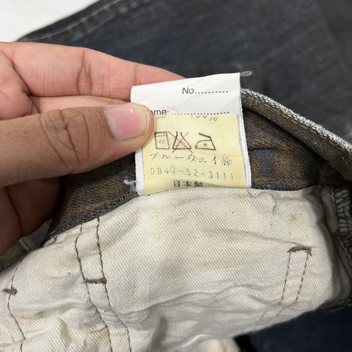 Japanese Brand Vintage Blue Way Company Denim Jeans Size US 29 - 21 Thumbnail