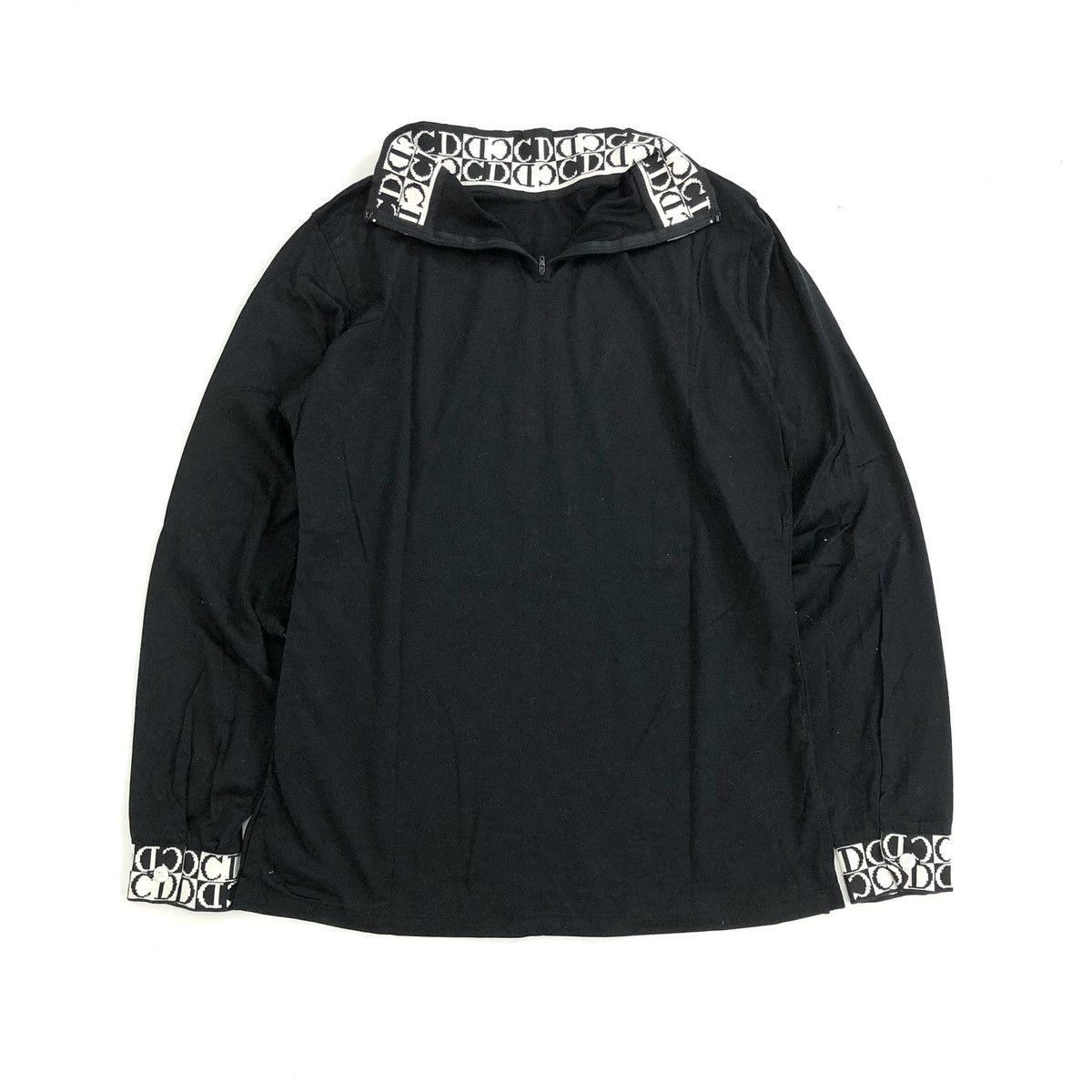 Dior Vintage Christian Dior Sport Turtle Neck Half Zip LongSleeve Size M / US 6-8 / IT 42-44 - 2 Thumbnail