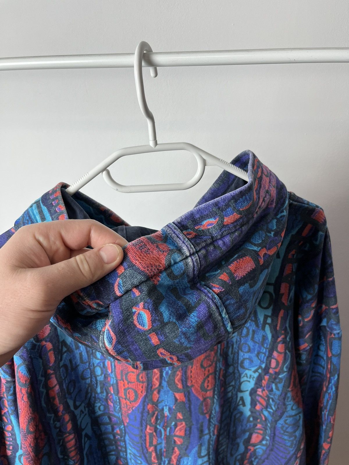 Carlo Colucci × Vintage Vintage Carlo Colucci Oversized Monogram Hoodie Size US XXL / EU 58 / 5 - 11 Thumbnail