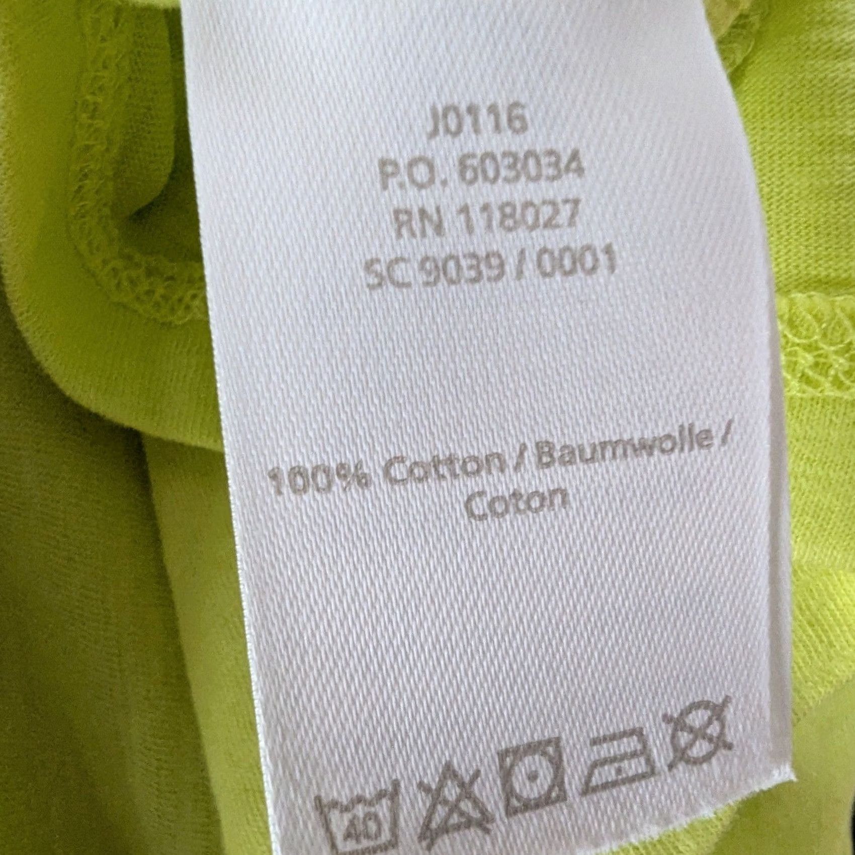 Boden Boden Slub Knit Cotton Henley Top 3/4 Sleeve Lime Green Neon Yellow Womens S Shirt Casual Preppy Mens Girls Size S / US 4 / IT 40 - 5 Thumbnail