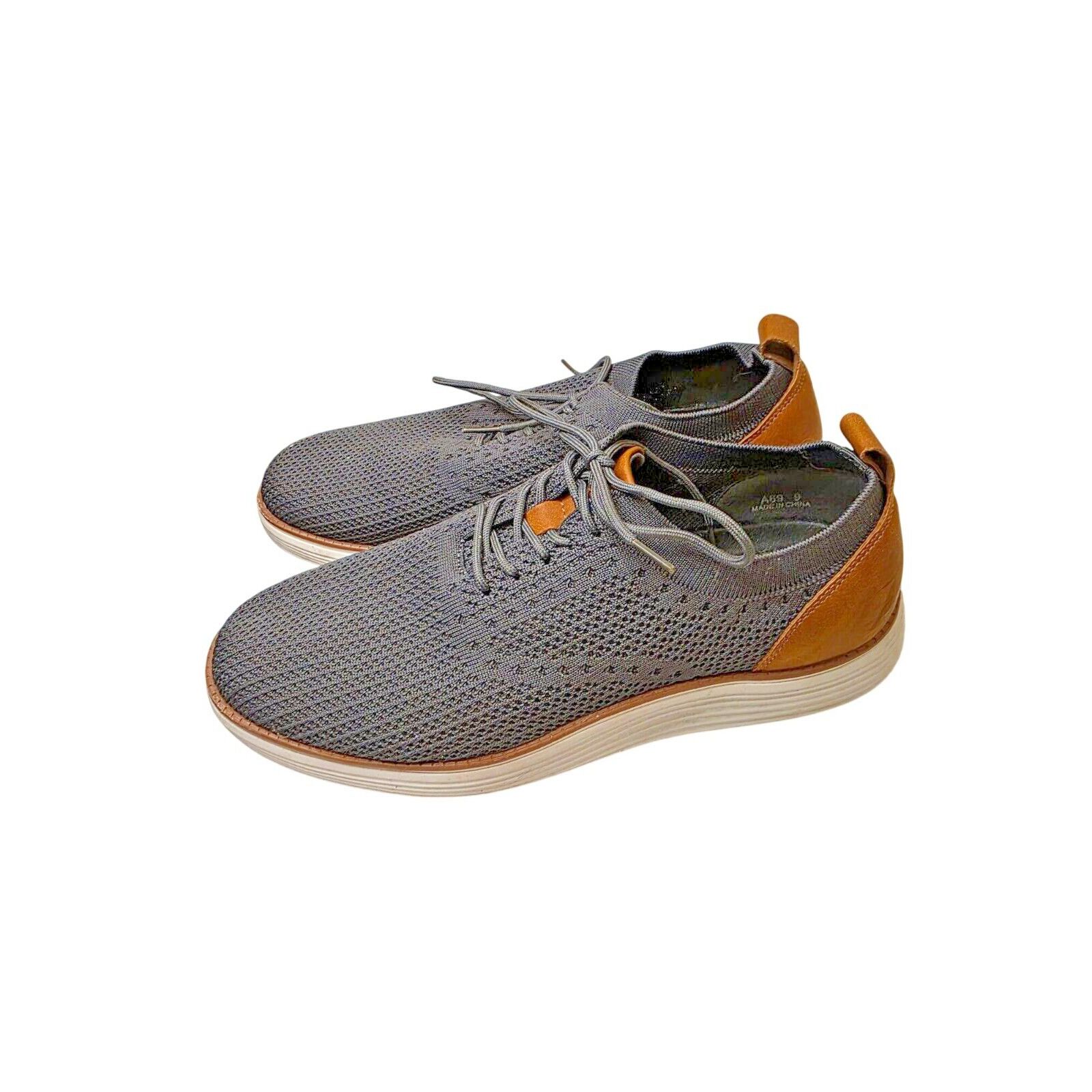 & Other Stories Athlefit Mens Casual Knit Sneakers Size 9 Gray & Brown Shoes Size US 9 / EU 42 - 7 Thumbnail