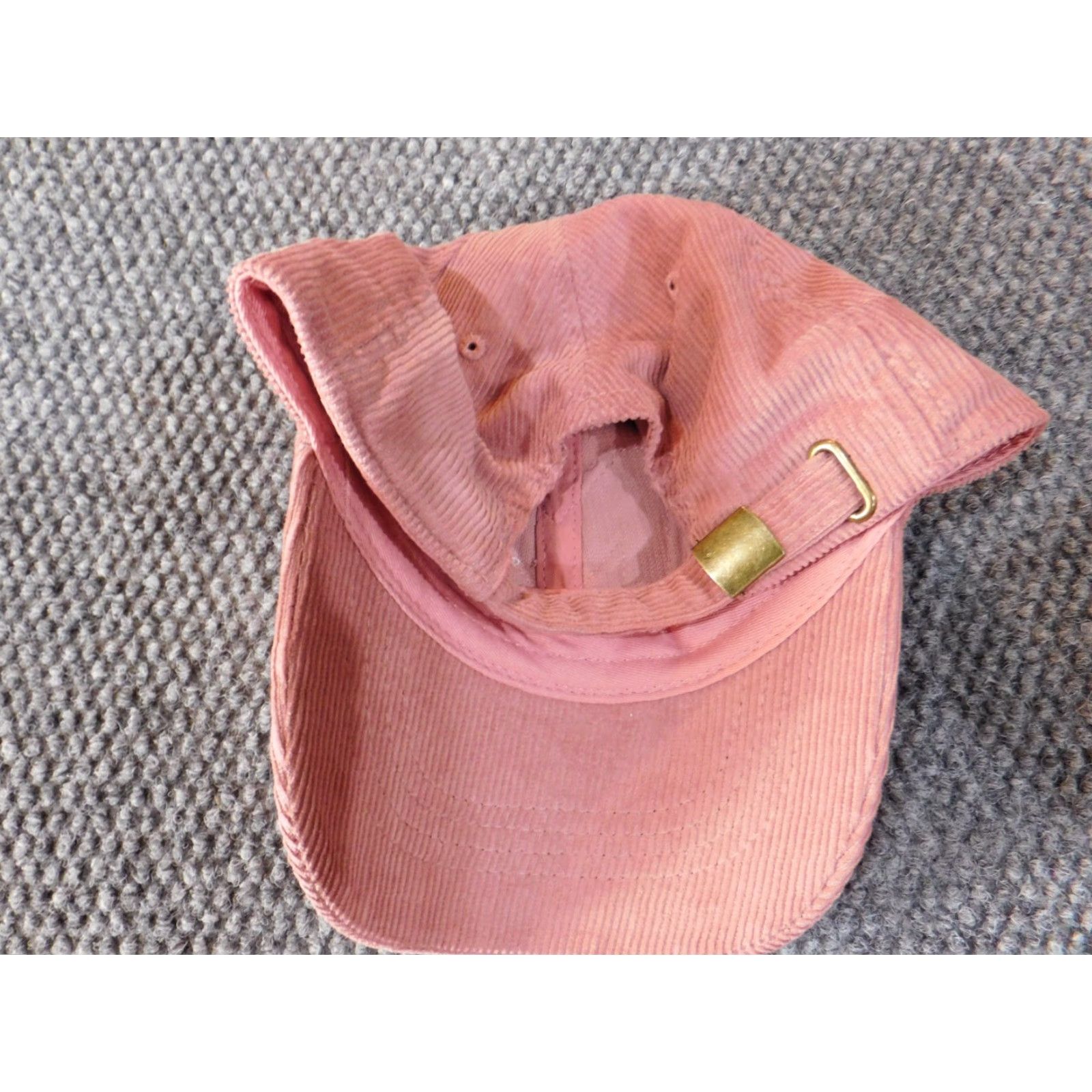 Pinko Simply Southern Hat Cap Womens Pink Logo Fuzzy One Size Adjustable Lightweight Canvas Cotton Baseball Cap Womens Pink Size ONE SIZE - 7 Thumbnail