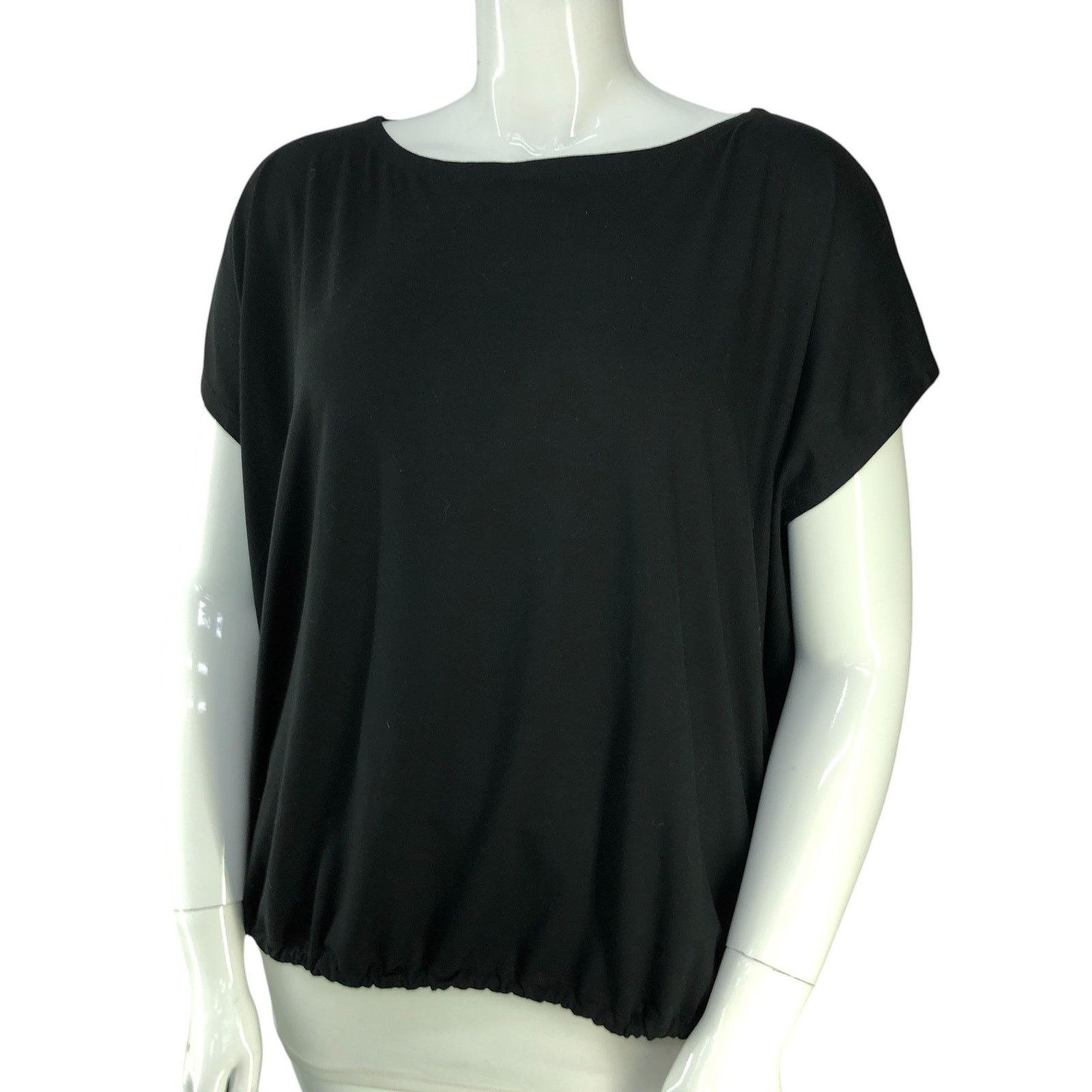 Eileen Fisher Eileen Fisher Size 3X Top Fine Jersey Square Drawstring Hem Size 3XL / US 20-22 - 1 Thumbnail