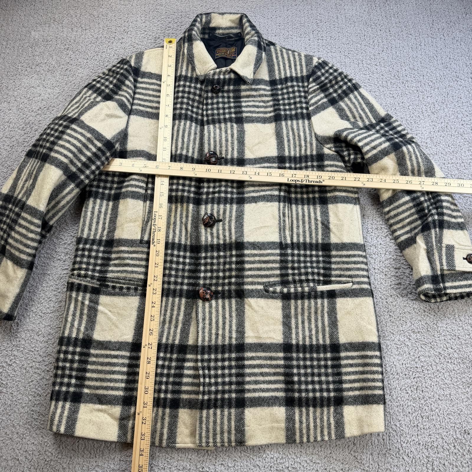 Pendleton Vintage 60s Pendleton Wool Plaid Coat Jacket USA Made Size US S / EU 44-46 / 1 - 3 Thumbnail