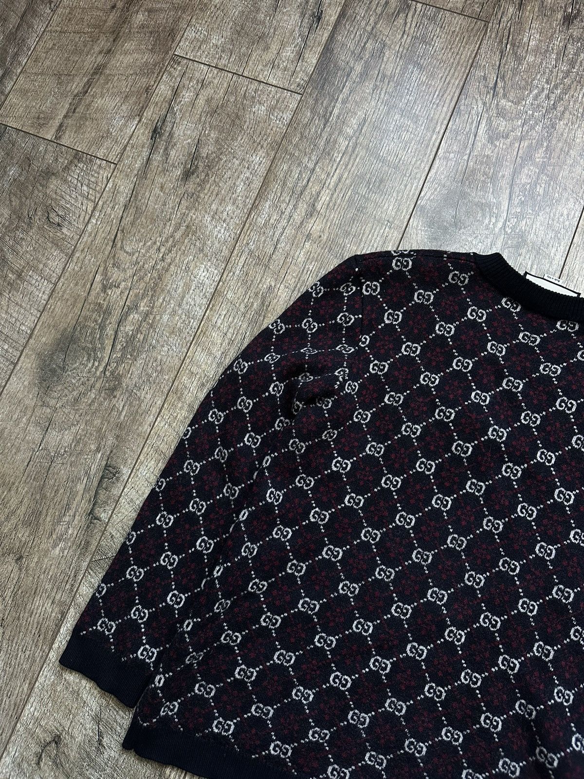 Gucci Gucci GG Knit Monogram Sweater Size US S / EU 44-46 / 1 - 10 Thumbnail