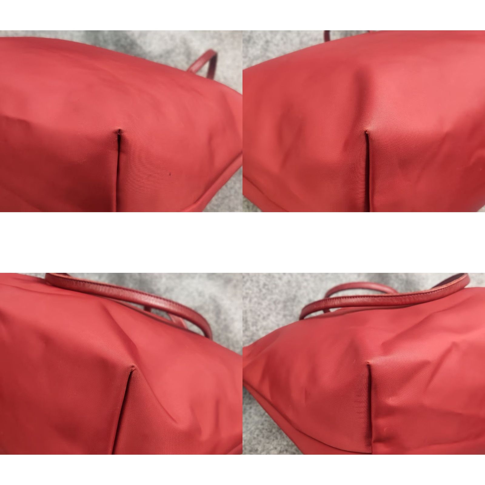 Longchamp Longchamp Le Pliage Néo wine red-colored nylon and leather tote bag Handbag Size ONE SIZE - 9 Thumbnail