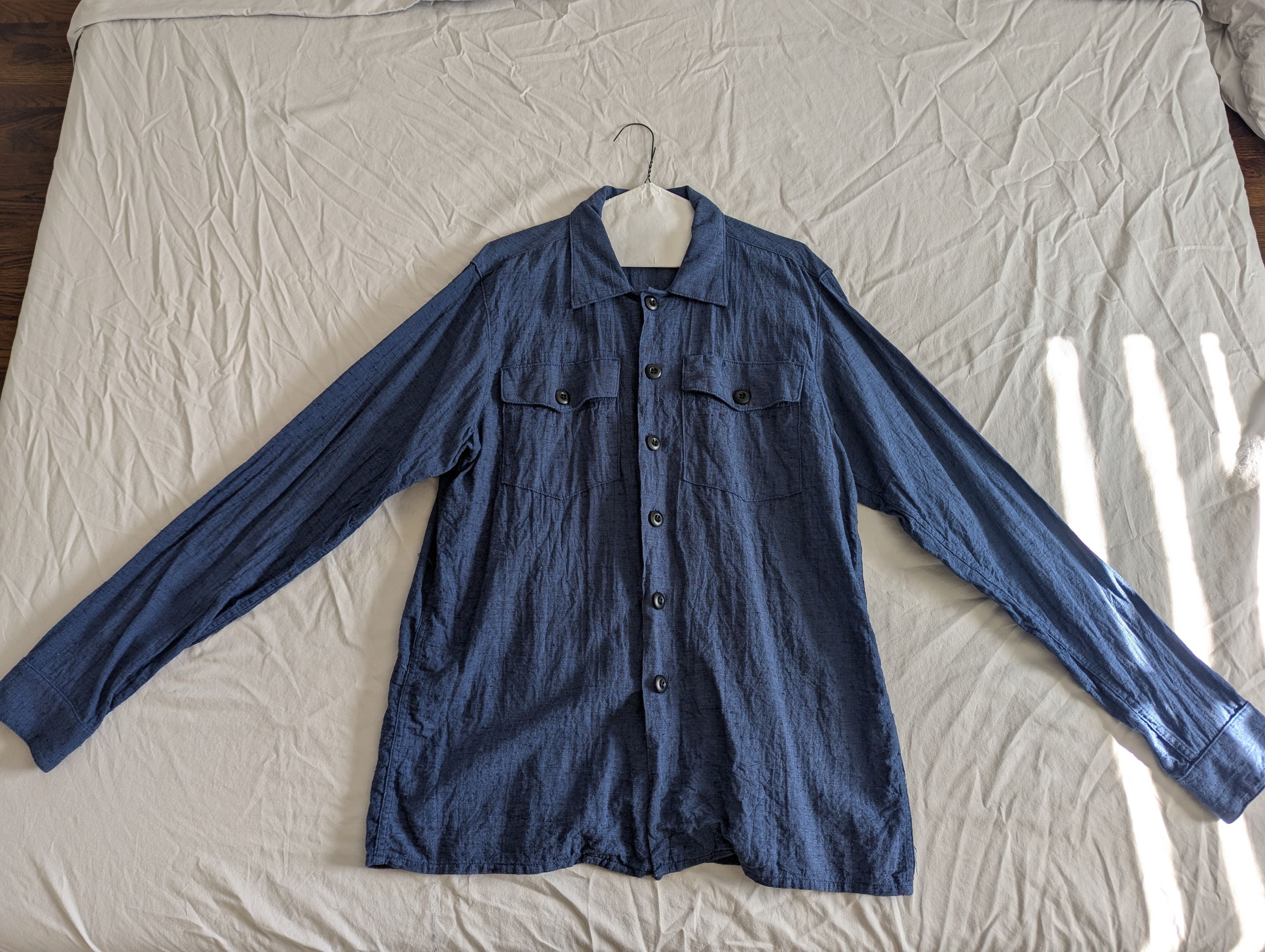 3sixteen 3sixteen - Officer Shirt Rust Washed | Grailed display picture 1