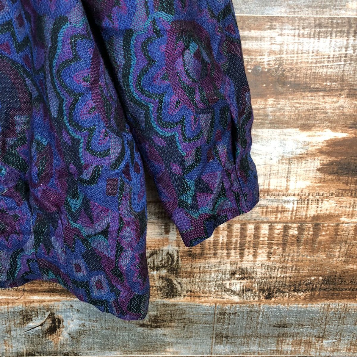 Japanese Brand × Vintage Japanese Brand vintage art Purple Blazzer #A2327 Size M / US 6-8 / IT 42-44 - 17 Thumbnail