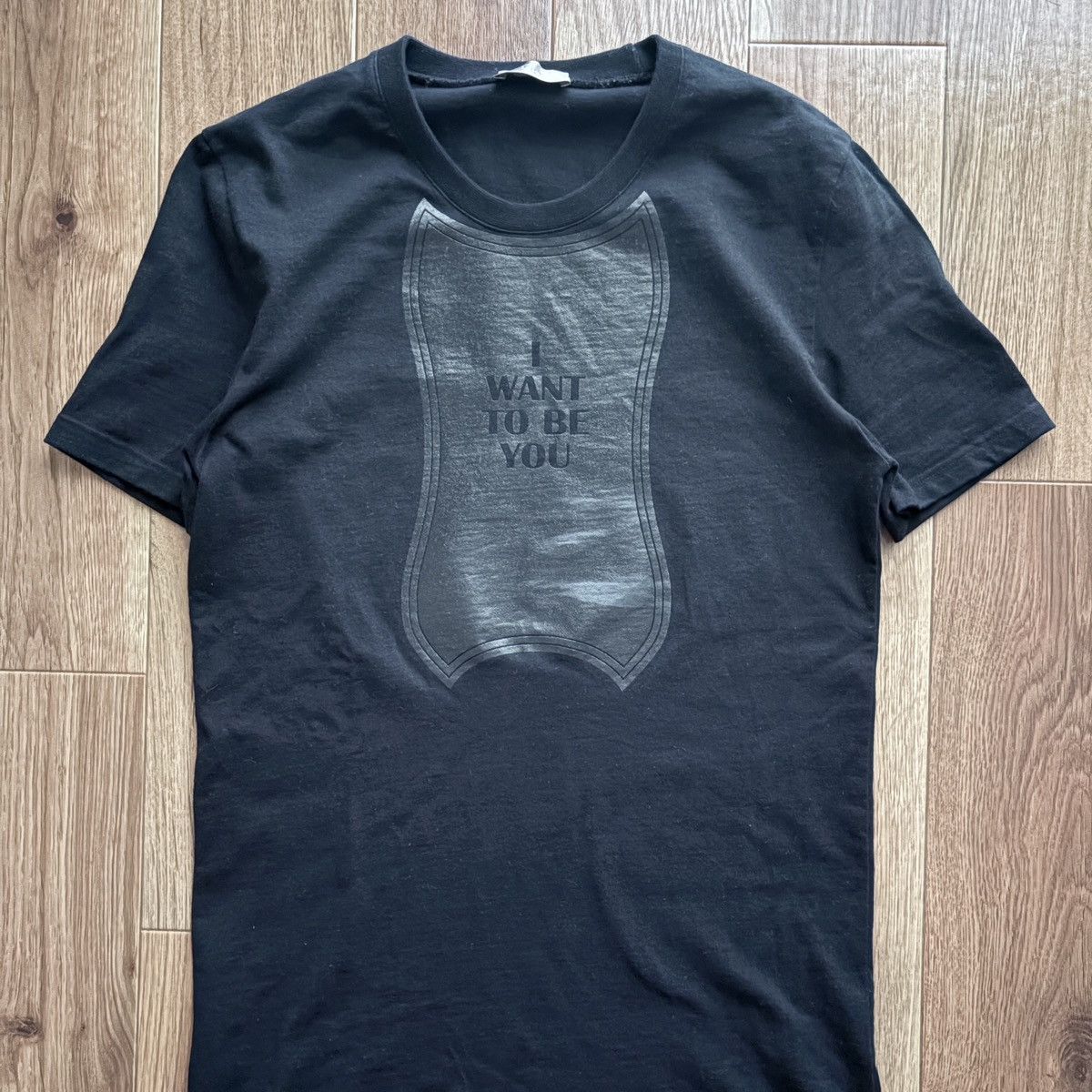 Hedi Slimane Dior Homme AW2006 ”I WANT BE YOU” T-Shirt Size US XS / EU 42 / 0 - 2 Thumbnail