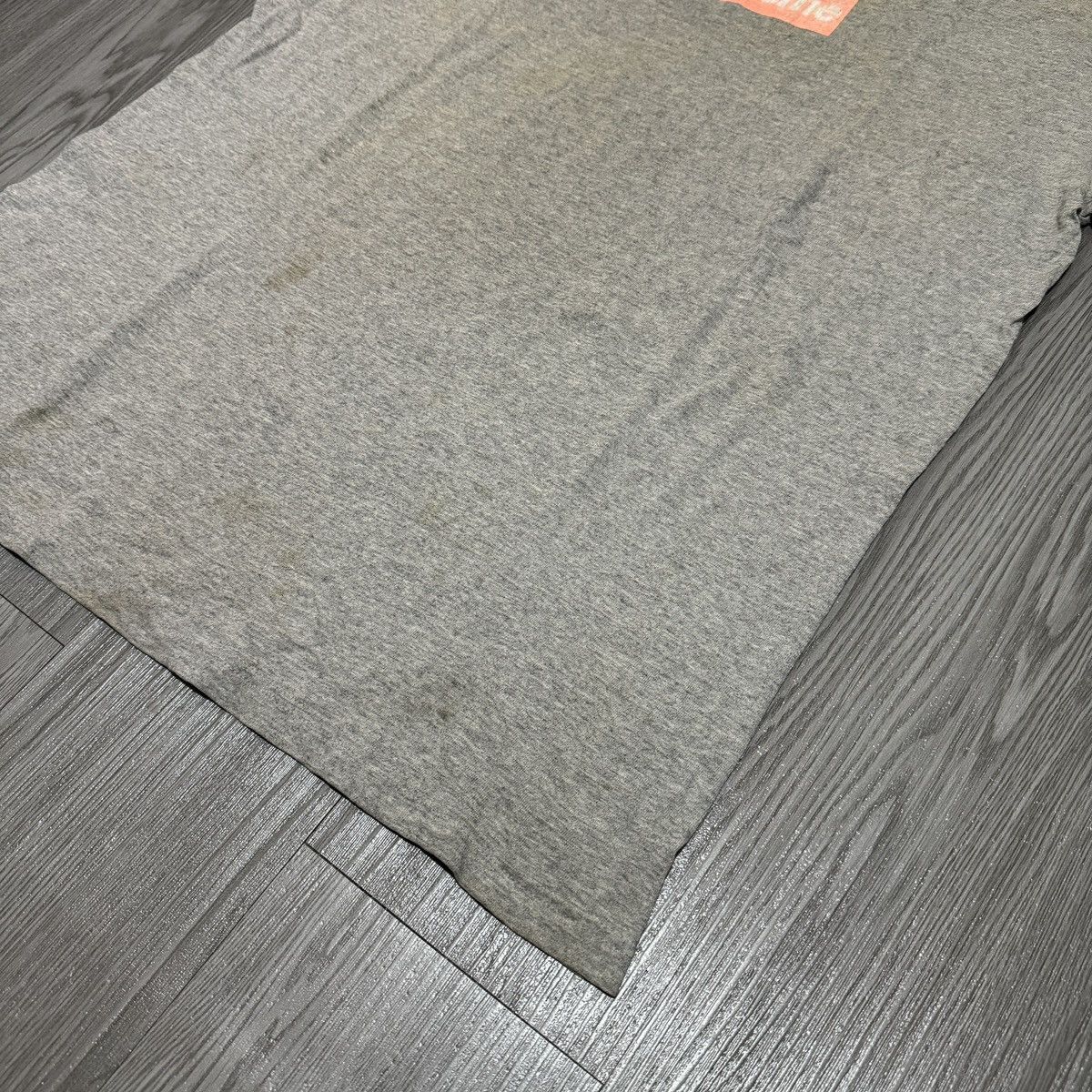 Supreme Authentic Rare 2003 Supreme Safety Orange Box Logo T Shirt Size US L / EU 52-54 / 3 - 10 Thumbnail