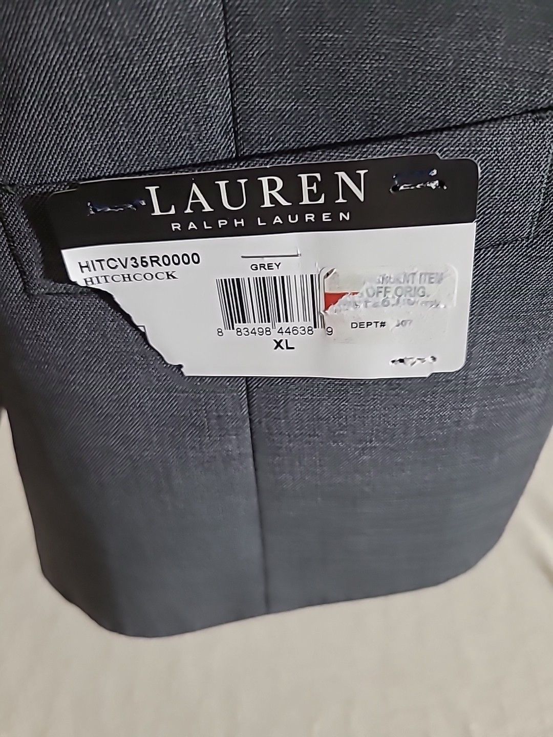 Lauren Ralph Lauren Lauren Ralph Lauren Suit Vest Mens XL GreyWool Formal NWT Size US XL / EU 56 / 4 - 7 Thumbnail