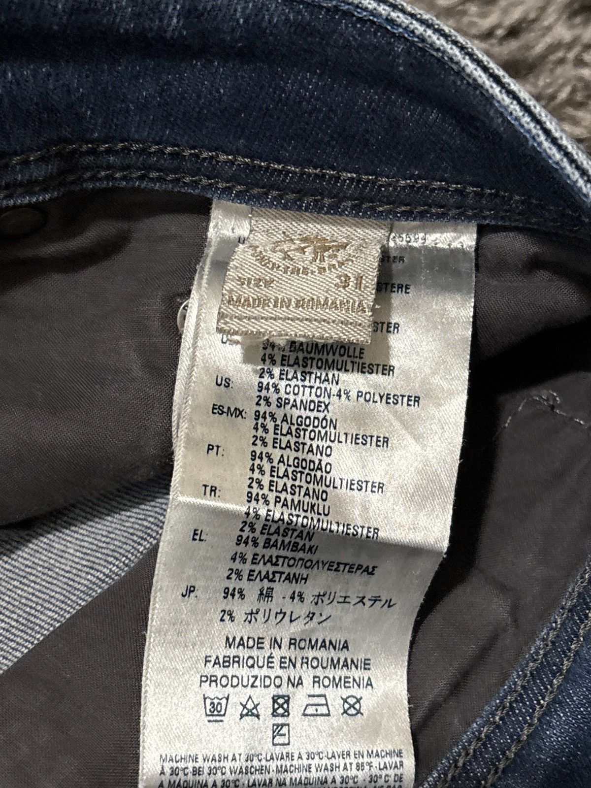 Diesel Blue Faded Diesel Jeans Size US 32 / EU 48 - 5 Thumbnail