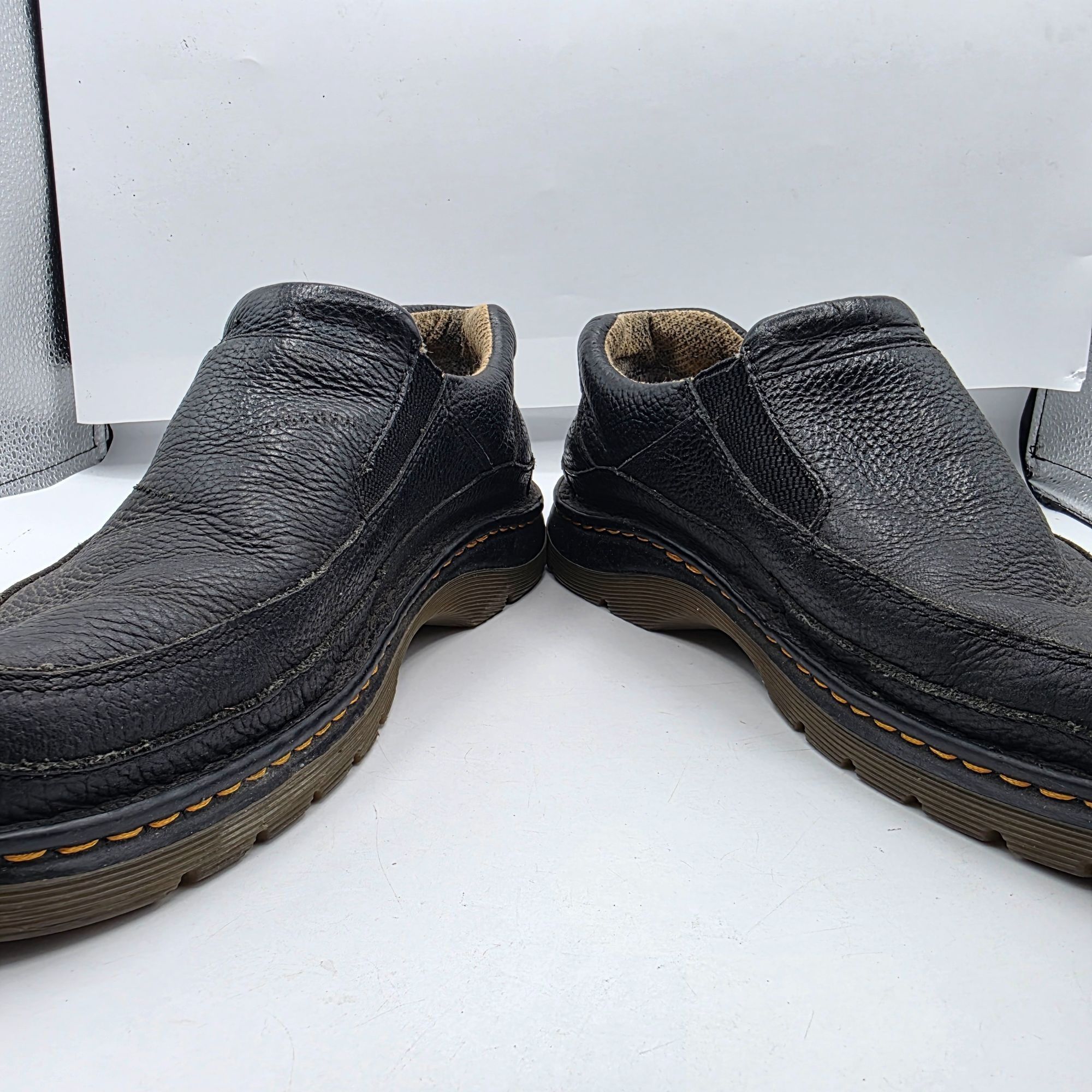Dr. Martens Dr. Martens Orson Mens Size 12 Black Leather Slip On Shoes C Size US 12 / EU 45 - 3 Thumbnail