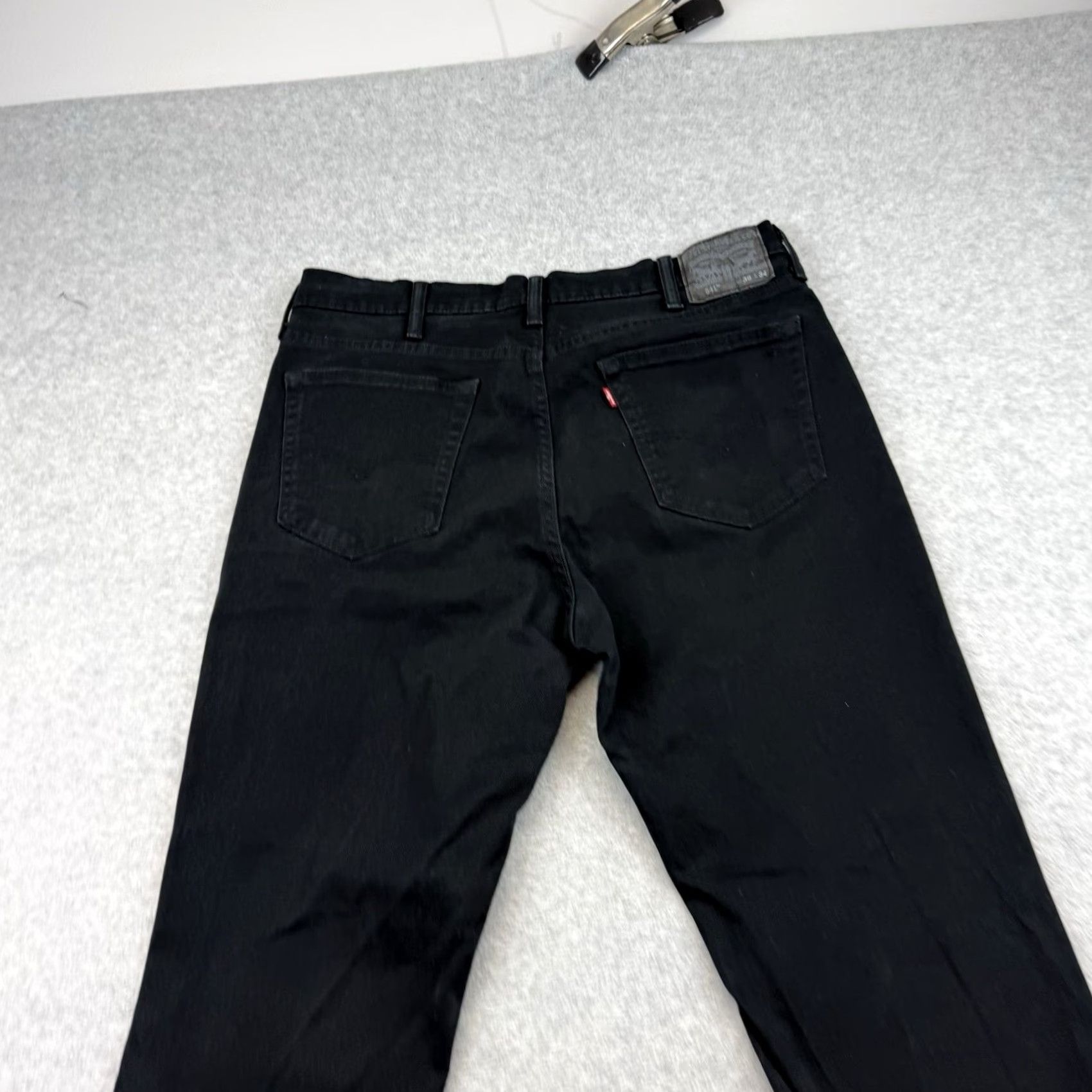 Levi's Levi's 541 Athletic Jeans 38x34 Black Denim Mens Size US 38 / EU 54 - 3 Thumbnail