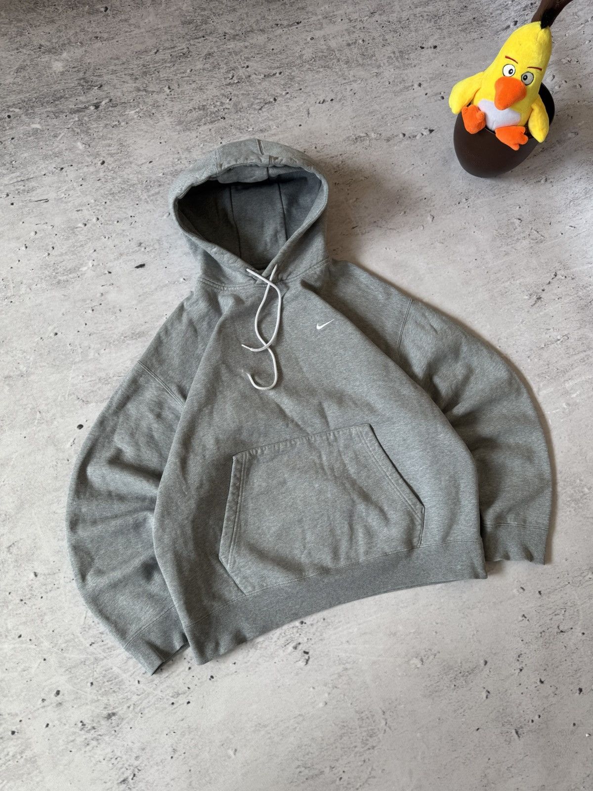 Nike × Vintage NIKE LAB BASIC 00s y2k OVERSIZE BAGGY HOODIE CENTER LOGO Size US M / EU 48-50 / 2 - 1 Thumbnail