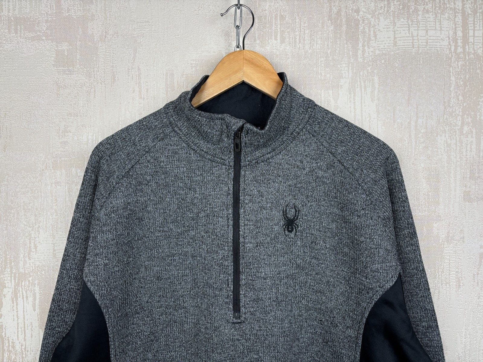 Spyder Men's Spyder Half Zip Pullover Fleece Sweater Ski Layer Size US XL / EU 56 / 4 - 3 Thumbnail