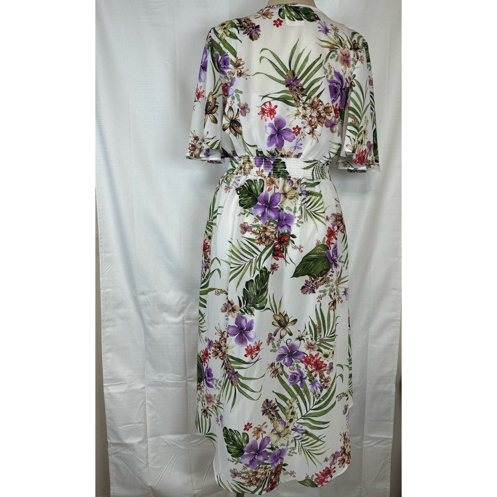 Unknown London Haute Project Los Angeles Tropical Floral High Low Blouse M Size M / US 6-8 / IT 42-44 - 2 Thumbnail