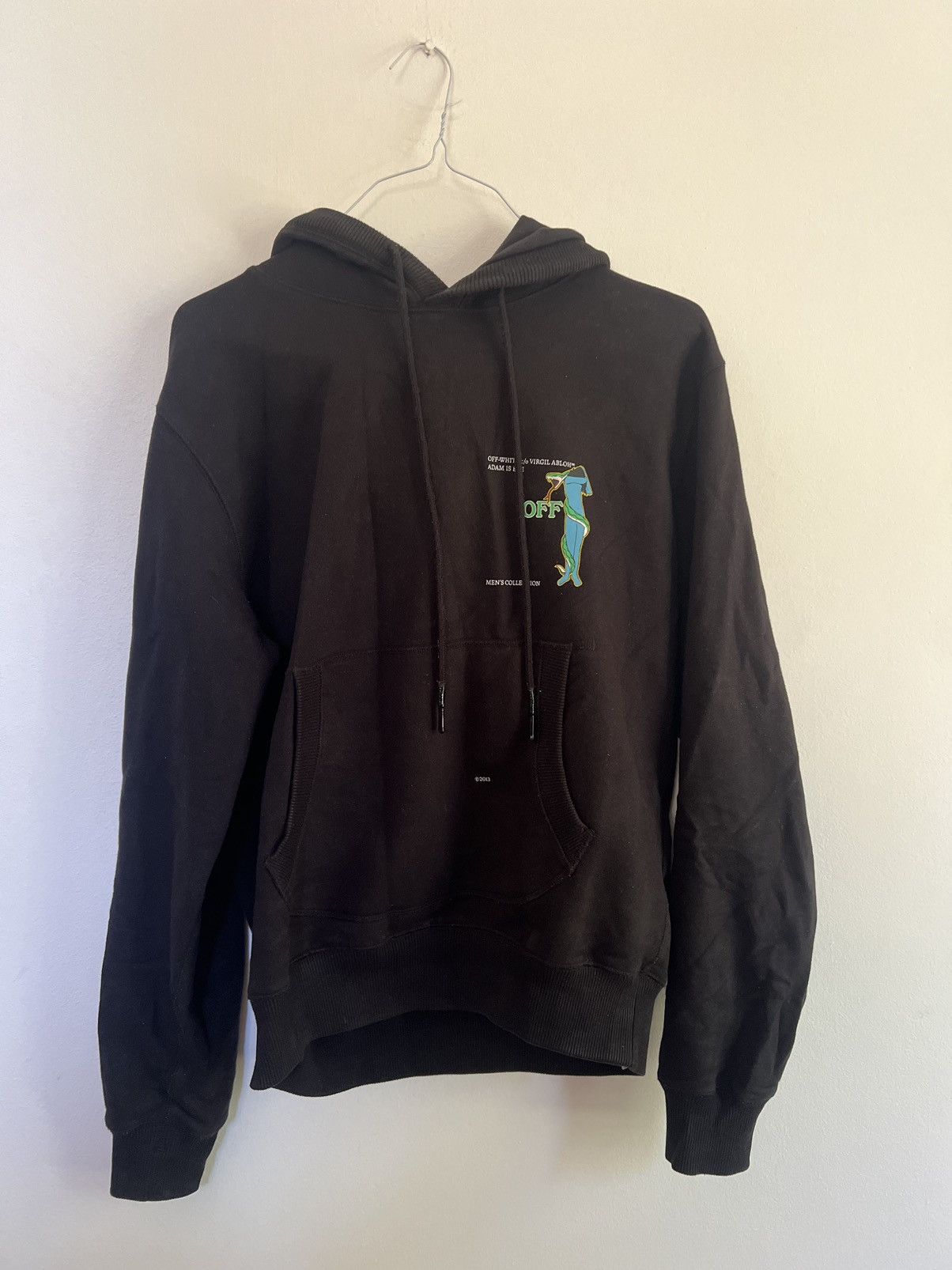 Off-White Off white Adam is Eve Print Hoodie Size US M / EU 48-50 / 2 - 3 Thumbnail
