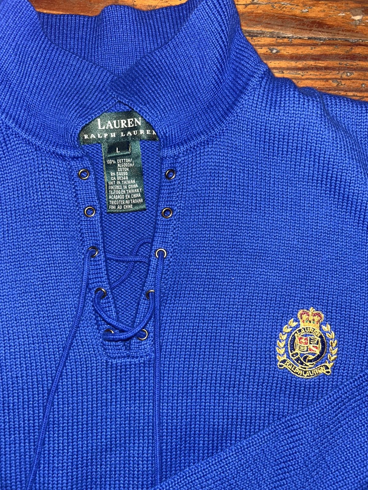 Ralph Lauren Ralph Lauren blue sweater Size L / US 10 / IT 46 - 4 Thumbnail