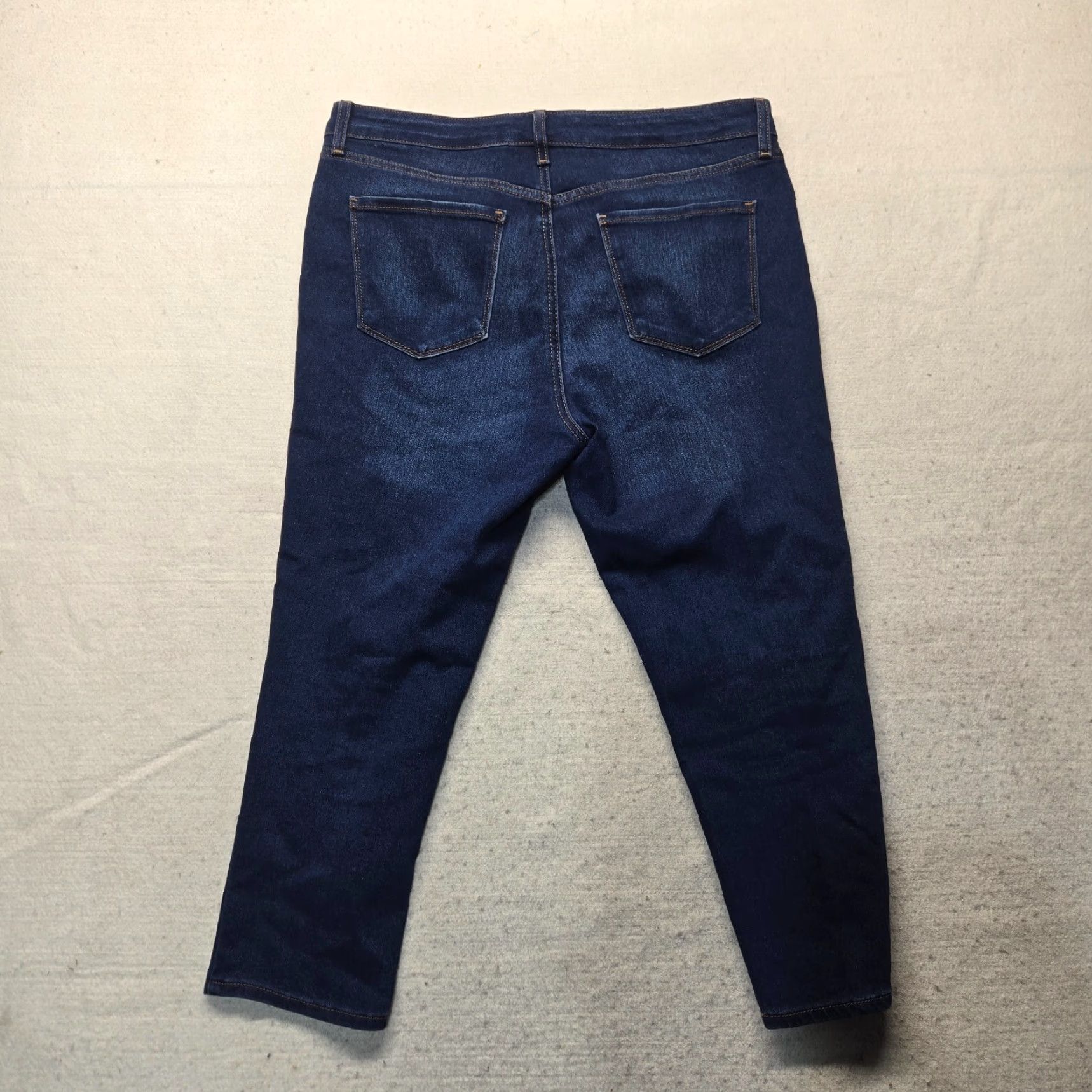 Gloria Vanderbilt Gloria Vanderbilt Amanda Dark Wash Blue Jeans Denim Adult Women's Size 14 Size 36" / US 14 / IT 50 - 7 Thumbnail
