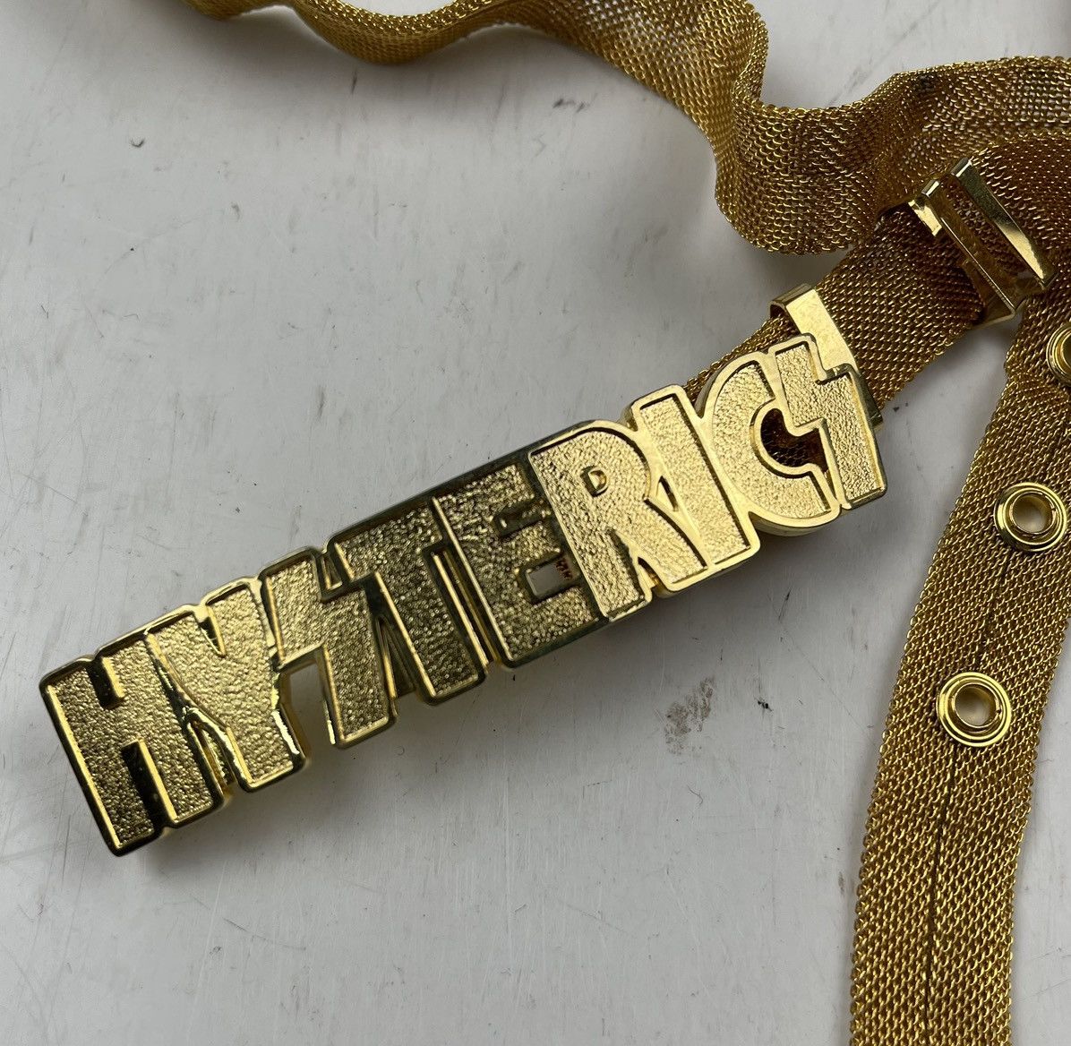 Hysteric Glamour hysterics steel belt Size 32 - 7 Thumbnail
