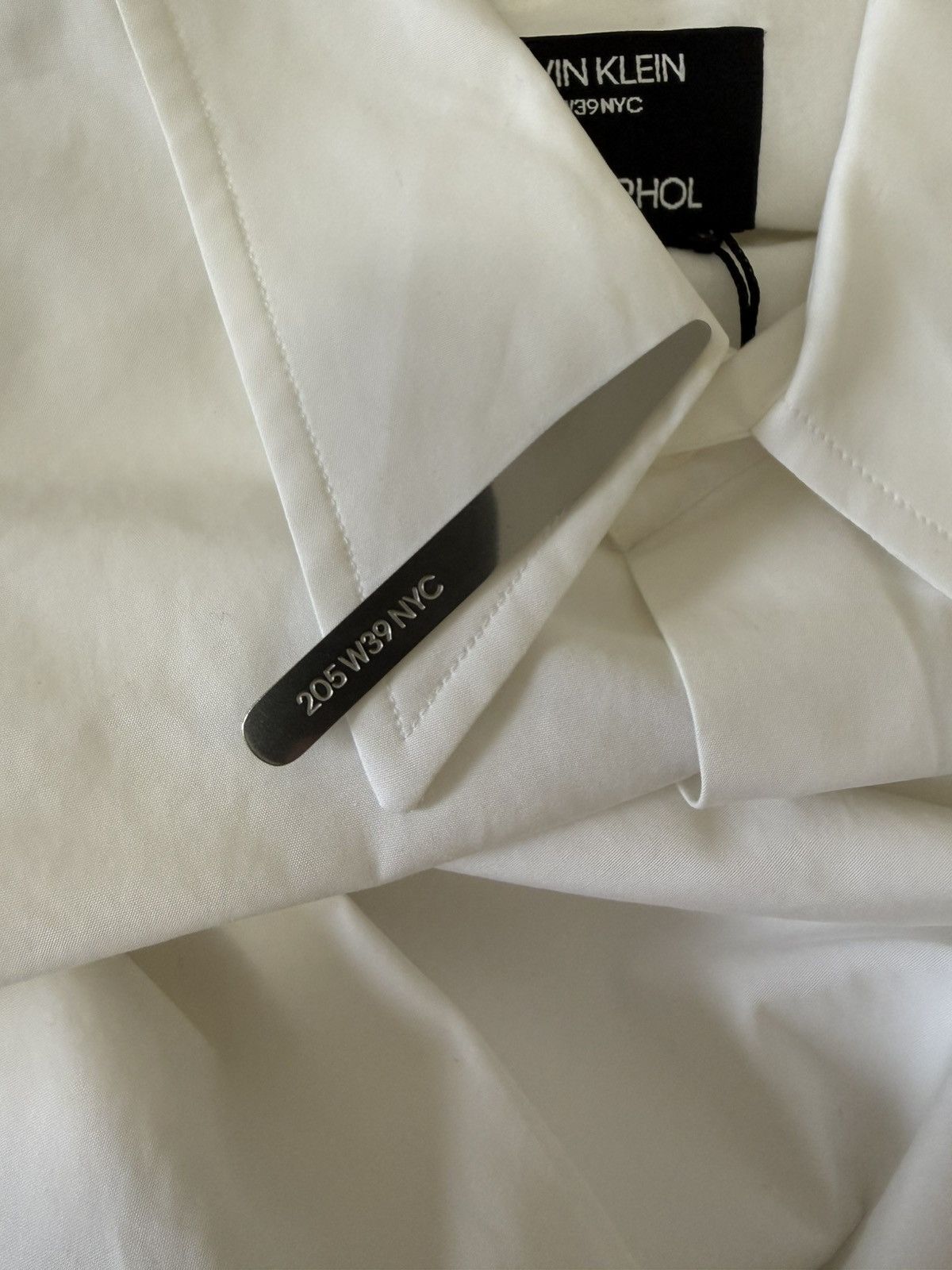Calvin Klein 205W39NYC Calvin Klein 205W39NYC Raf Simons x Andy Warhol White Shirt Size US S / EU 44-46 / 1 - 4 Thumbnail