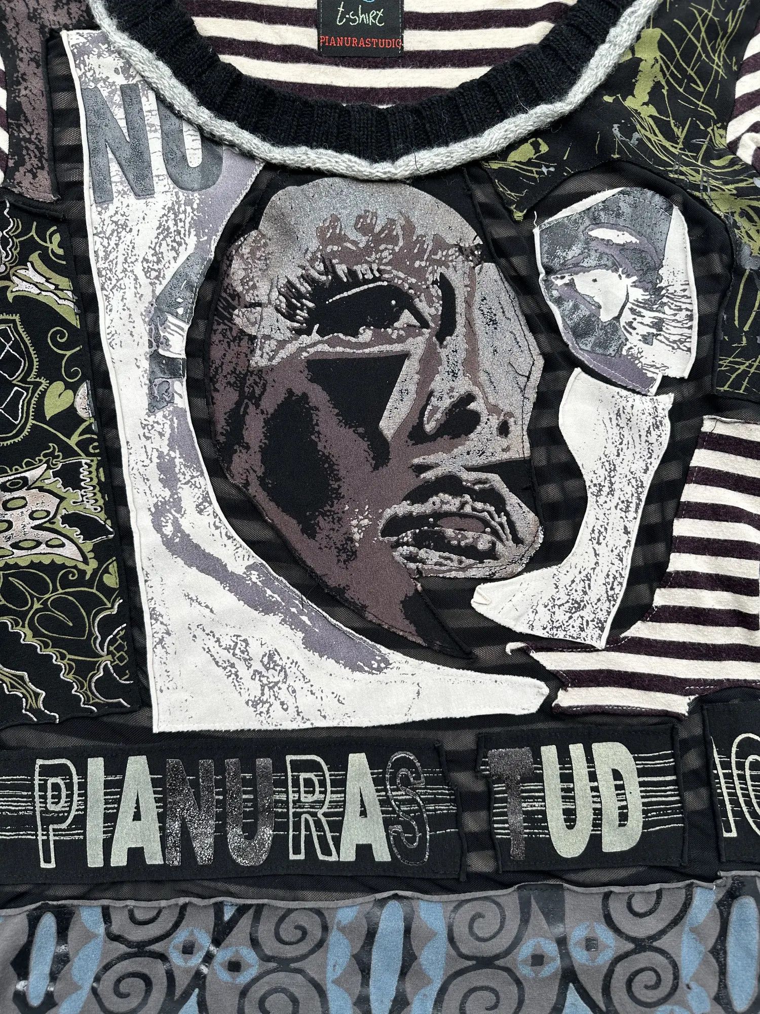 Japanese Brand Pianura Studio Vintage Amazing Sweater (B370)D15 Size M / US 6-8 / IT 42-44 - 4 Thumbnail