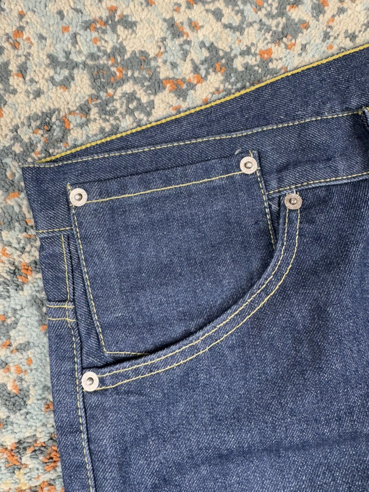 Other Rare Vintage 2000r Levis CoolMax dry raw denim single pocket Size US 30 / EU 46 - 10 Thumbnail