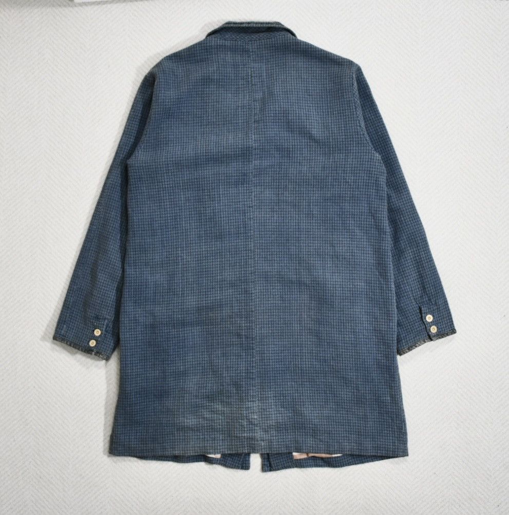 Visvim Visvim Mies Coat Indigo Check size4 Size US XL / EU 56 / 4 - 6 Thumbnail