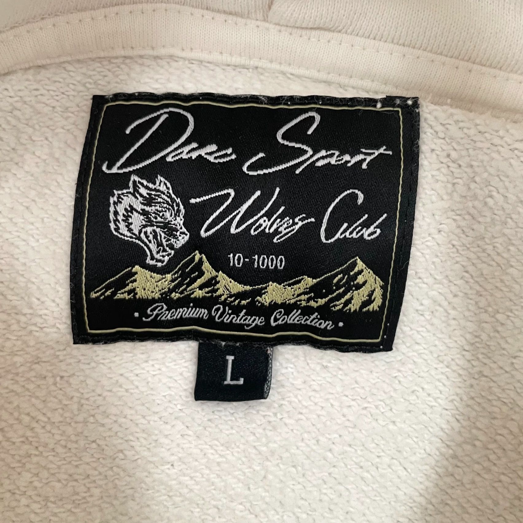 Darc Sport Darc Sport Hoodie Adult Large White Wolves Club Pullover Limited Edition Graphic Print Size US L / EU 52-54 / 3 - 6 Thumbnail