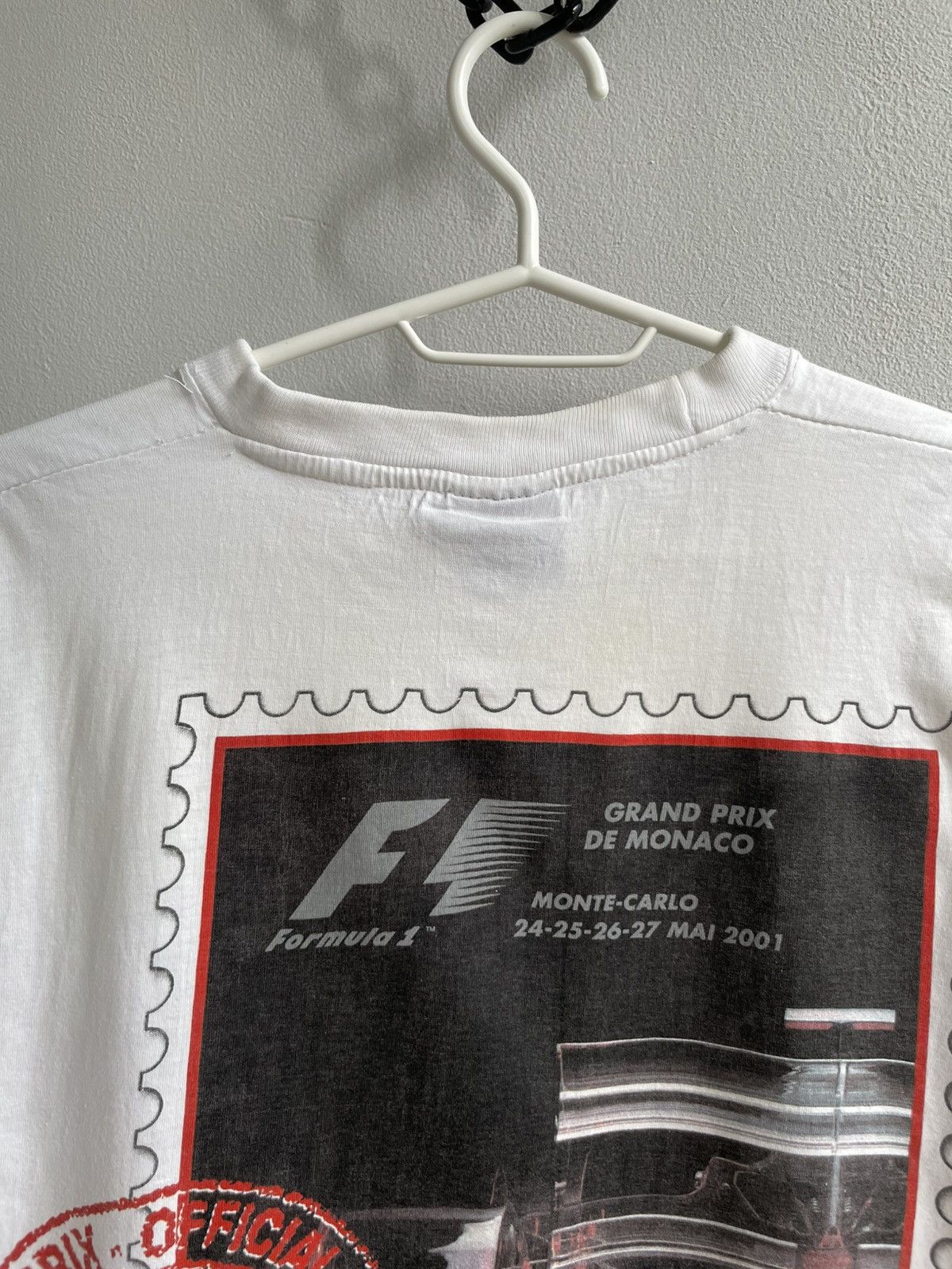Formula 1 Vintage Monaco Grand Prix 90s 2001 T Shirt Tee Formula 1 F1 Size US XL / EU 56 / 4 - 5 Thumbnail