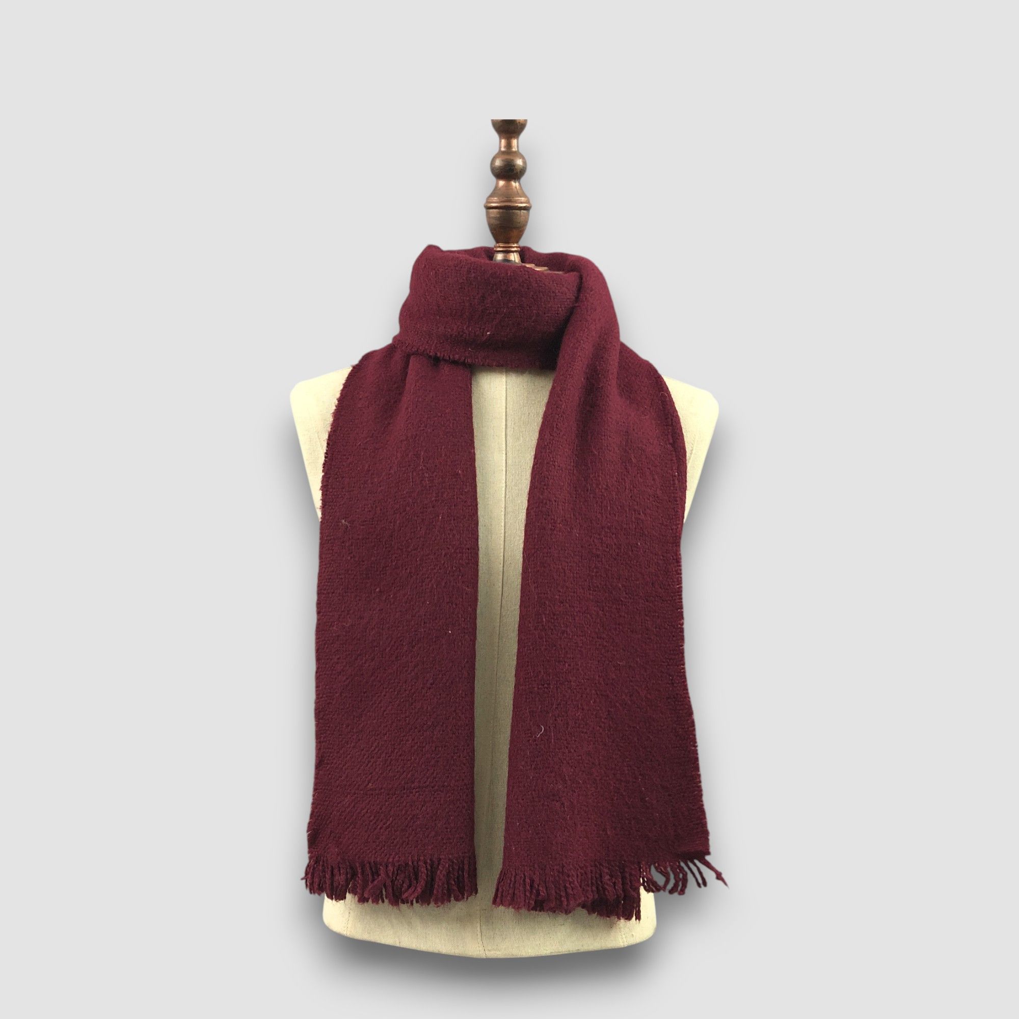Japanese Brand Vintage Uniqlo X Ines De La Fressange Scarf Wool Scarves. Size ONE SIZE - 1 Thumbnail