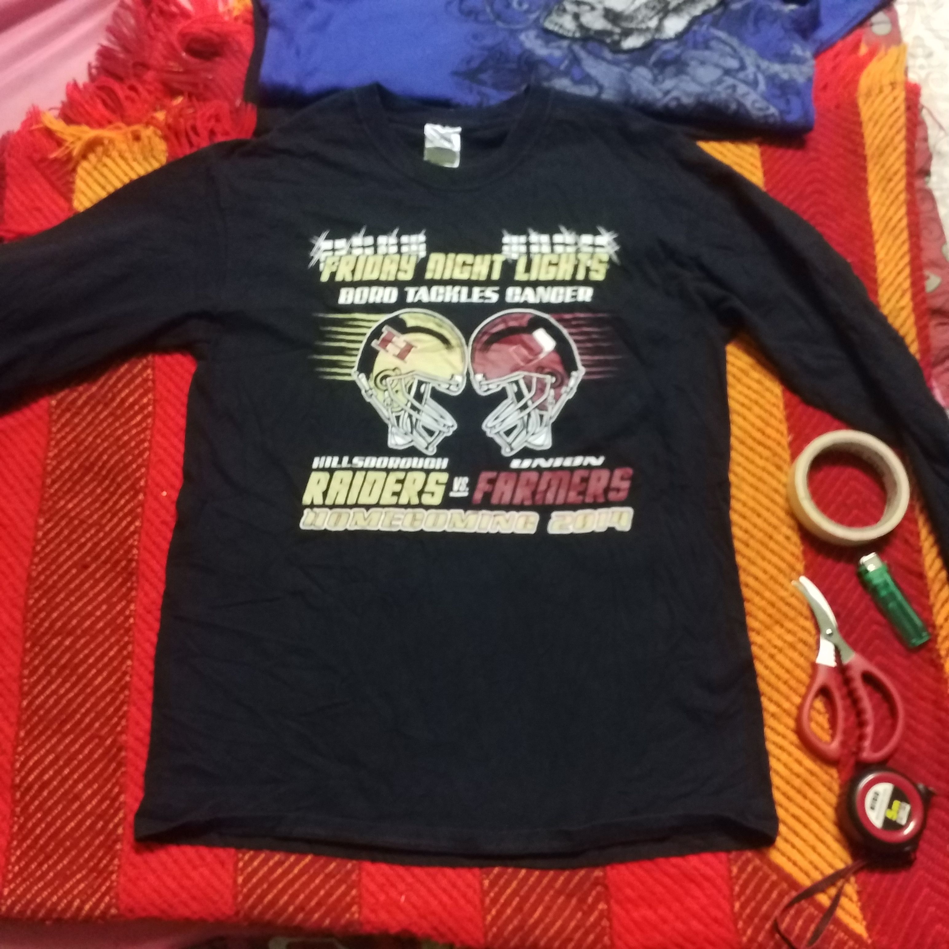 Gildan × NFL FRIDAY NIGHT LIGHT RAIDERS VS FARMERS 2014 Size US M / EU 48-50 / 2 - 1 Thumbnail
