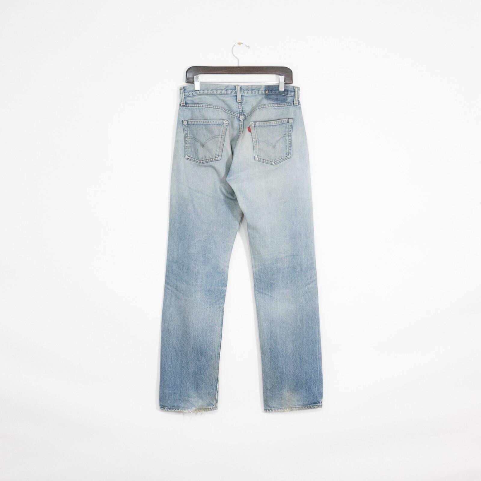 Levi's Vtg 70s Levis Redline Selvedge 501 Jeans 32x32 - Distressed Size US 32 / EU 48 - 6 Thumbnail