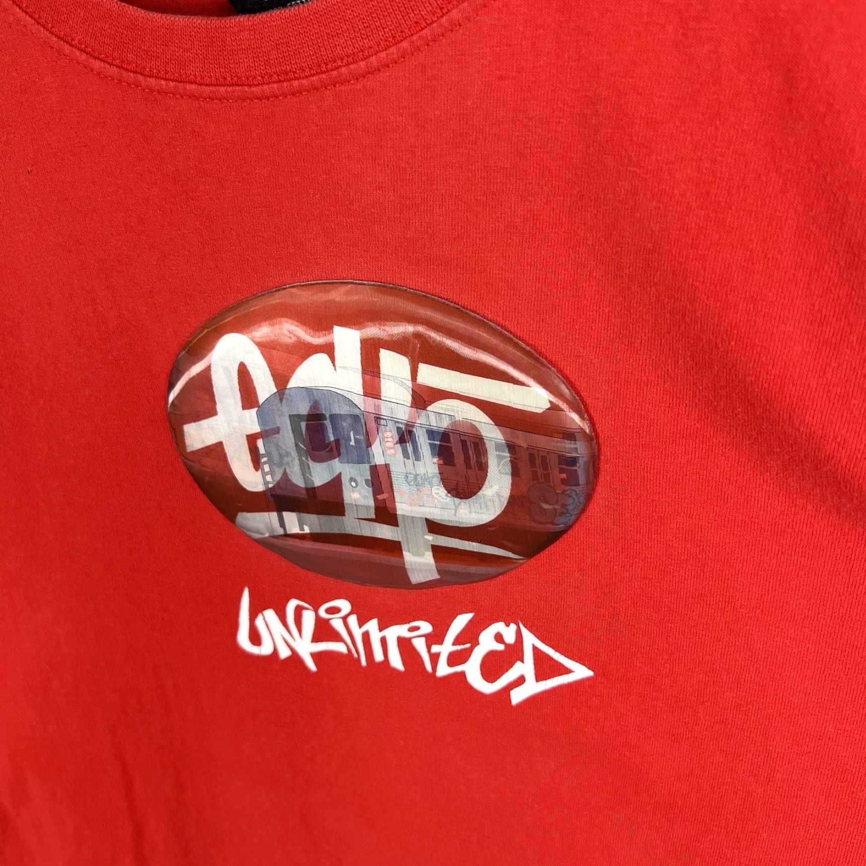 Vintage VINTAGE Ecko Unlimited Subway Lenticular Art Shirt Adult Medium Red 2000s Mens Size US M / EU 48-50 / 2 - 5 Thumbnail