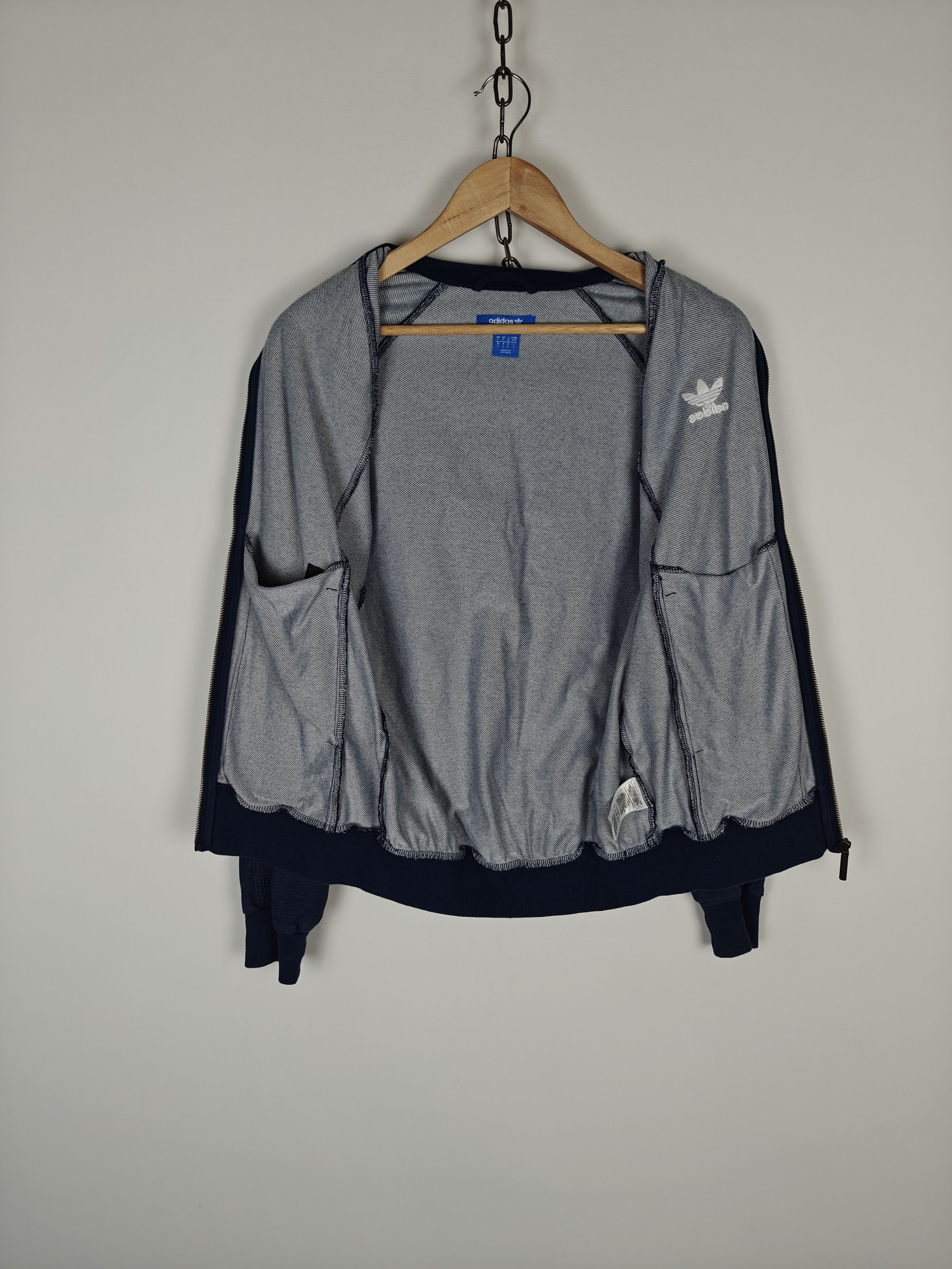 Adidas Adidas Originals Track Bomber Jacket Logo Zip Blue size S Size US S / EU 44-46 / 1 - 9 Thumbnail