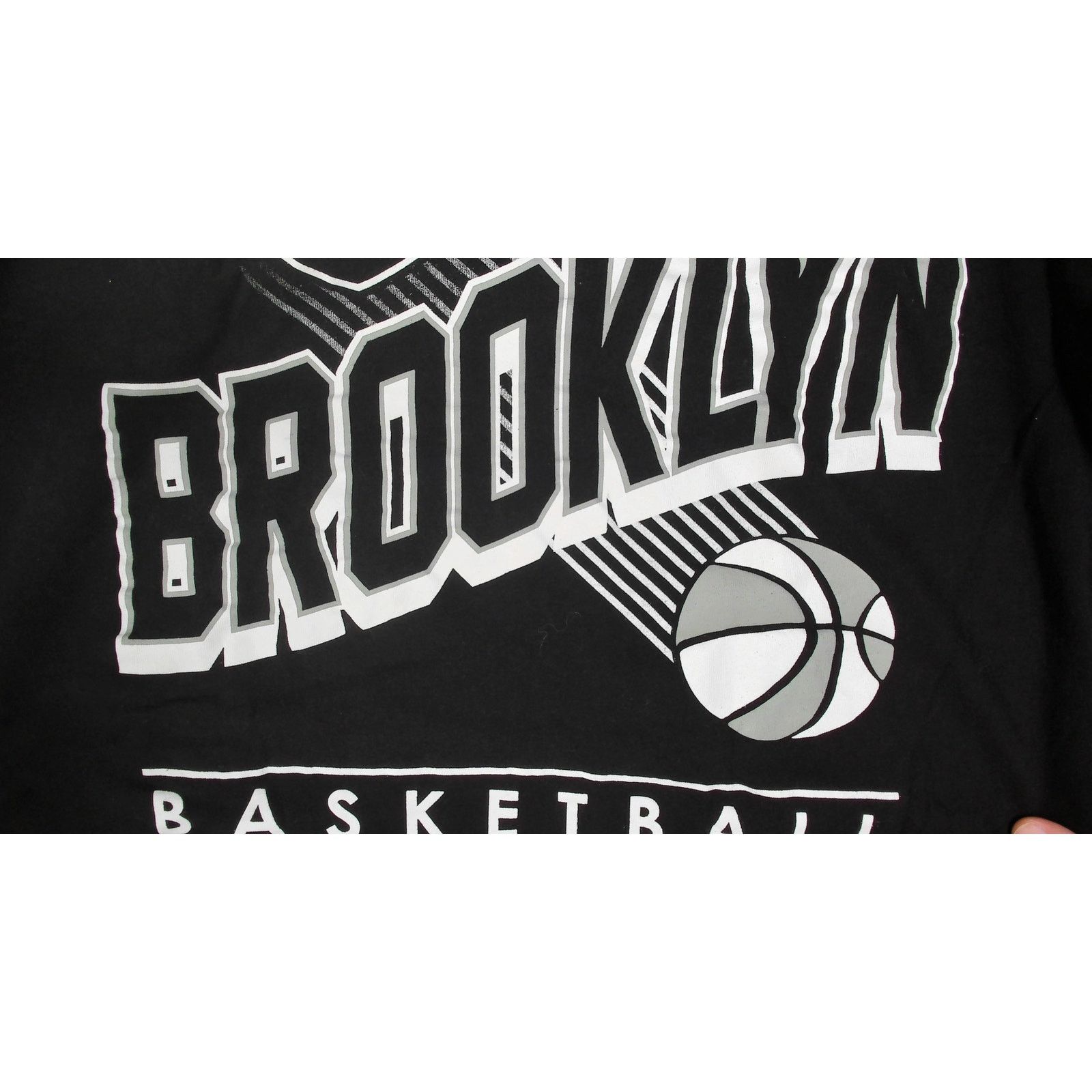 Other NBA Streetwear Boxy Oversized Brooklyn Nets Long Sleeve Tee Size US XL / EU 56 / 4 - 9 Thumbnail