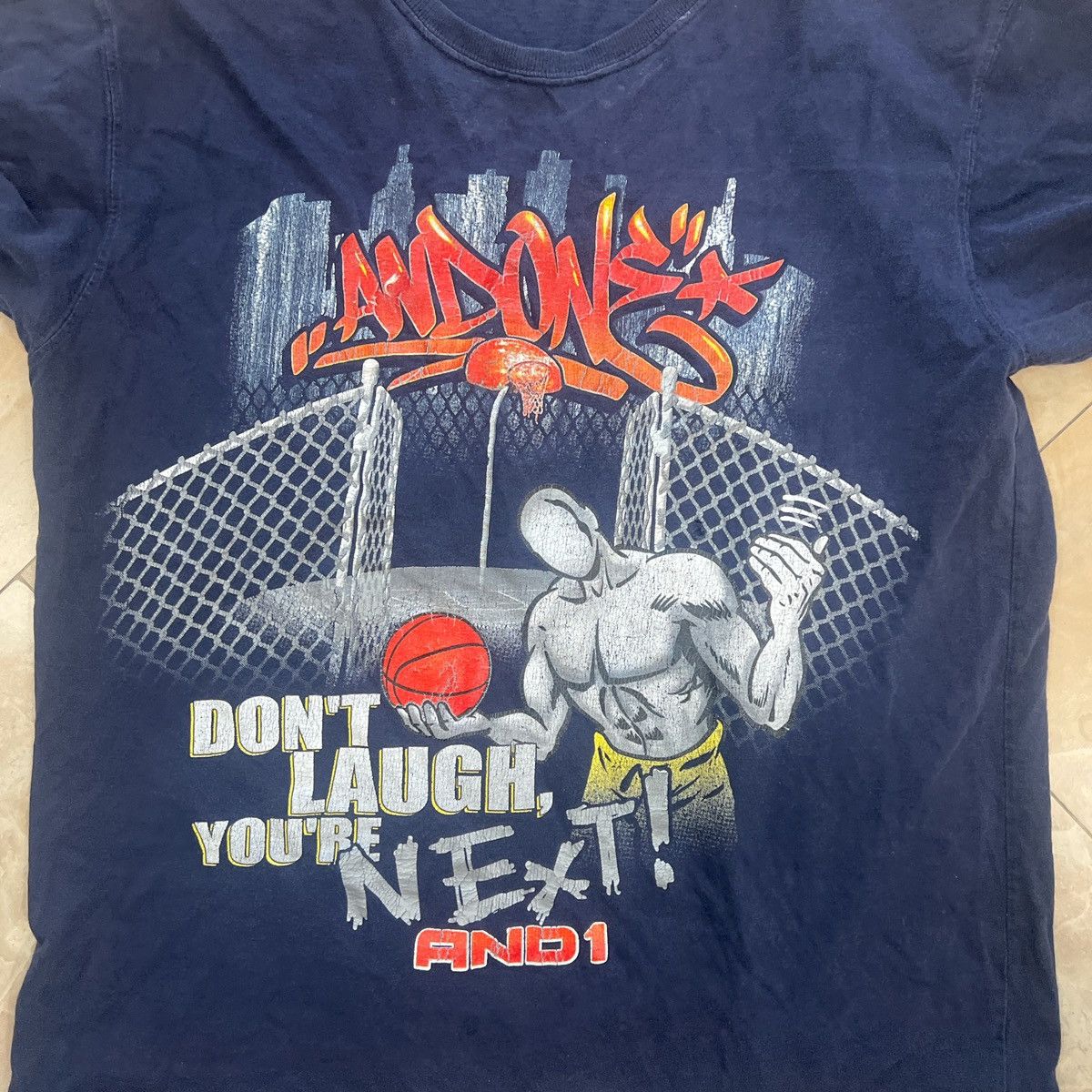 Other VINTAGE AND1 TRASH TALK T Size US L / EU 52-54 / 3 - 2 Thumbnail