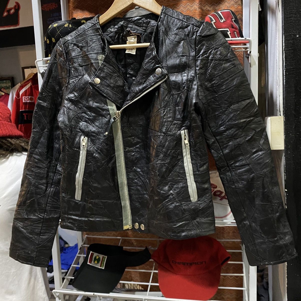 Acne Studios CRAZY VINTAGE 1997‼️ Acne Action Jeans leather biker jacket Size US S / EU 44-46 / 1 - 12 Thumbnail