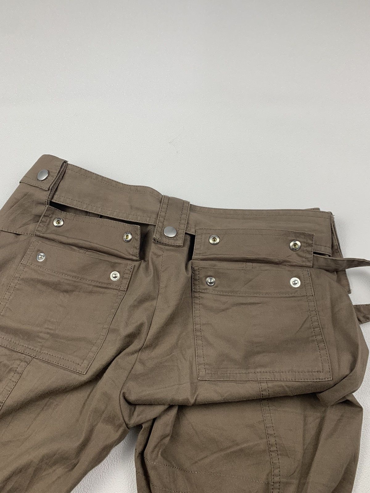 If Six Was Nine Dkny Belt BotCut Pants Size 28" / US 6 / IT 42 - 6 Thumbnail