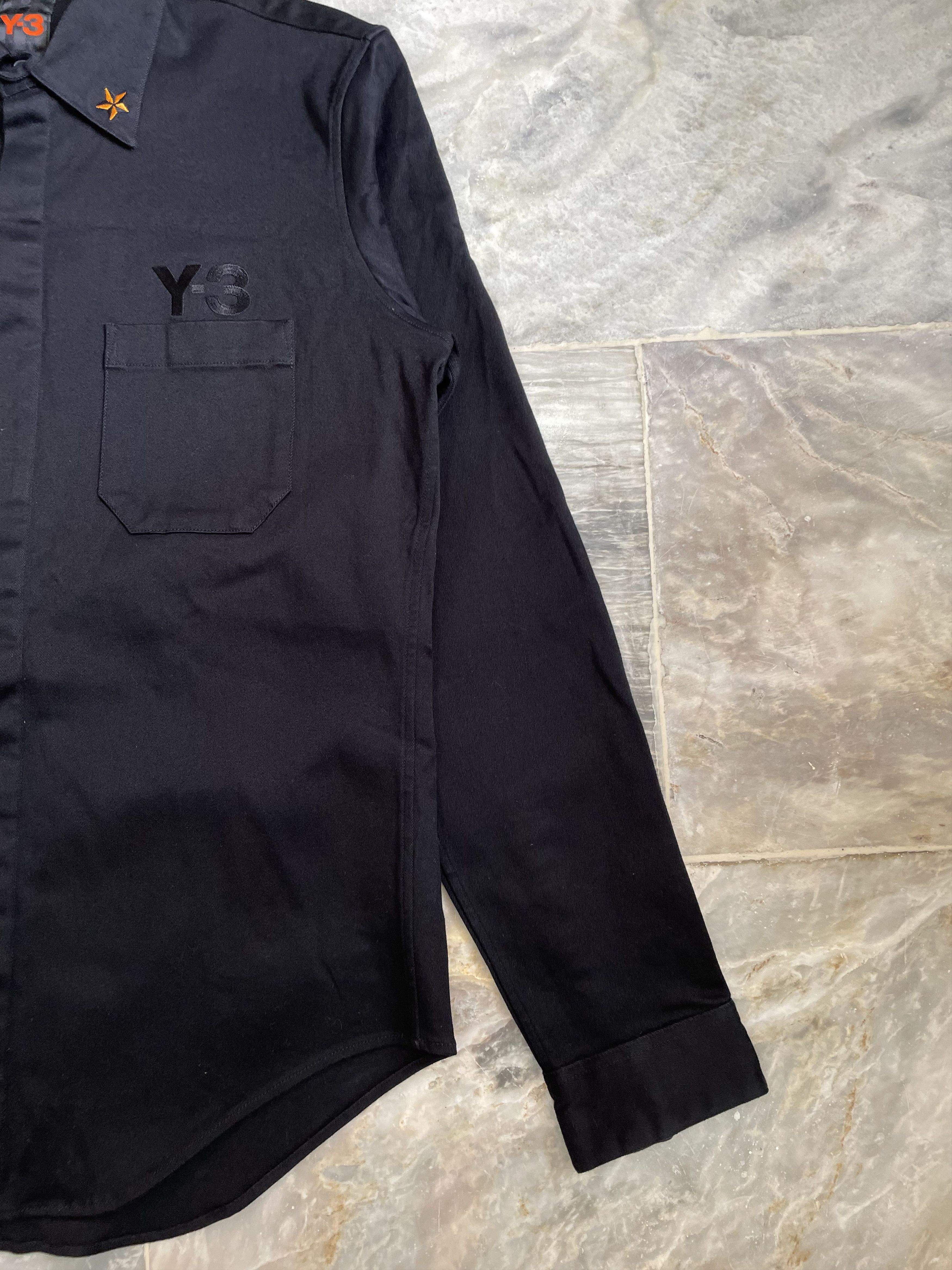 Y-3 Y-3 Polo Longsleeve - Star collar Size US S / EU 44-46 / 1 - 4 Thumbnail