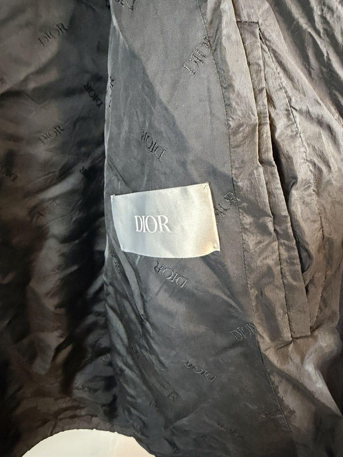 Dior Dior Black Windbreaker Jacket – Size 50 Size US L / EU 52-54 / 3 - 5 Thumbnail