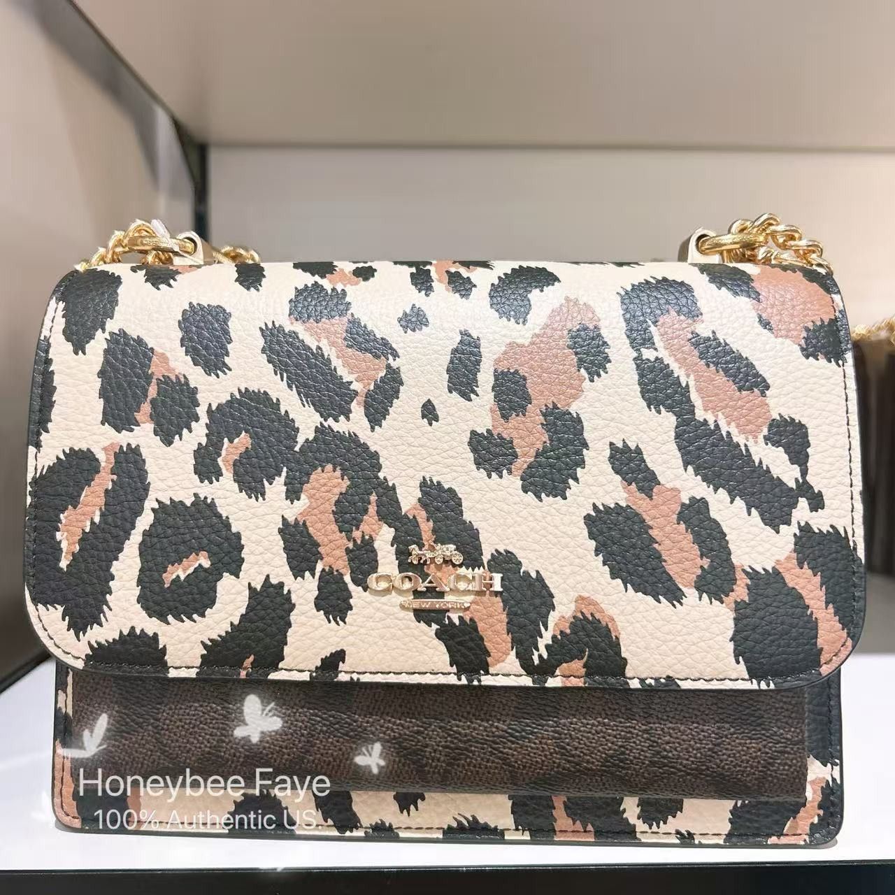 Coach Klare Crossbody Bag With Leopard Print CCK61 Size ONE SIZE - 1 Thumbnail