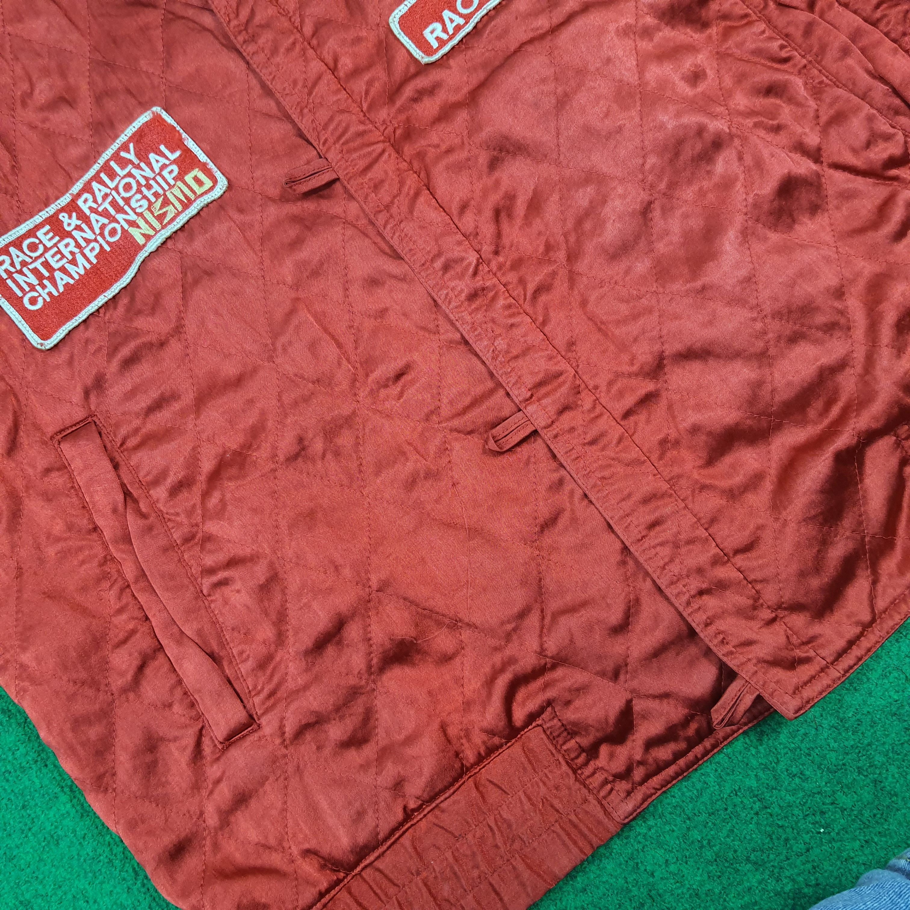 Nissan Vintage NISMO Nissan Racing Bomber Quilted Jacket E1A10 Size US M / EU 48-50 / 2 - 13 Thumbnail