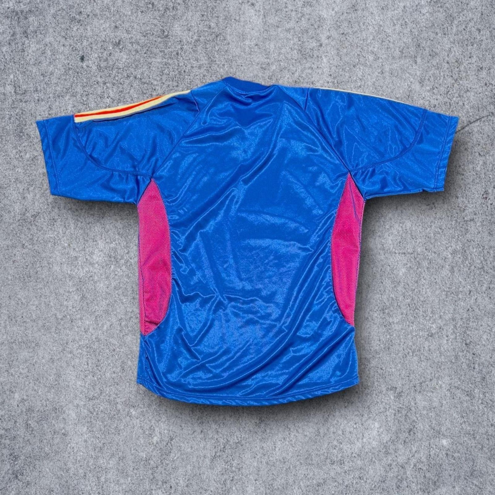 Adidas Adidas & France (FFF) Official 2002 Vintage Soccer Jersey Size US L / EU 52-54 / 3 - 4 Thumbnail
