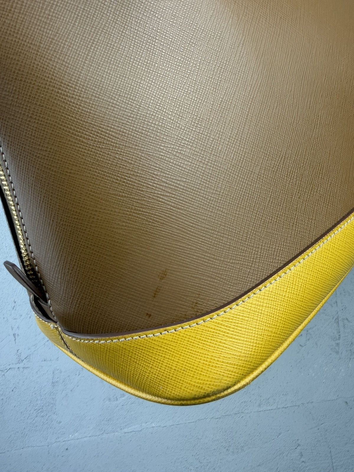 Prada Prada Saffiano Lux Caramel + Mimo Size ONE SIZE - 6 Thumbnail