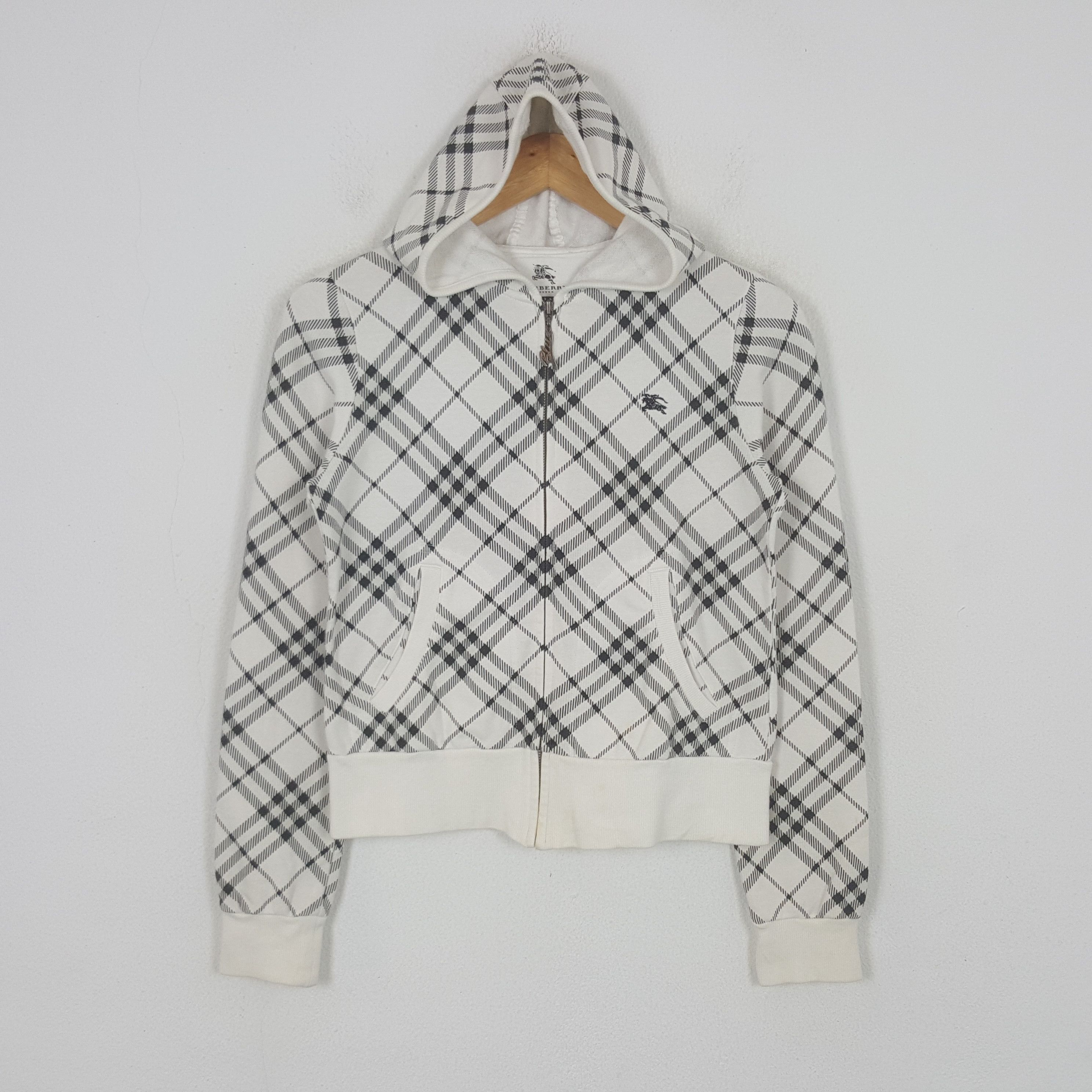 Burberry Vintage Burberry London Designer Hoodies Jacket RR30 Size US XS / EU 42 / 0 - 3 Thumbnail